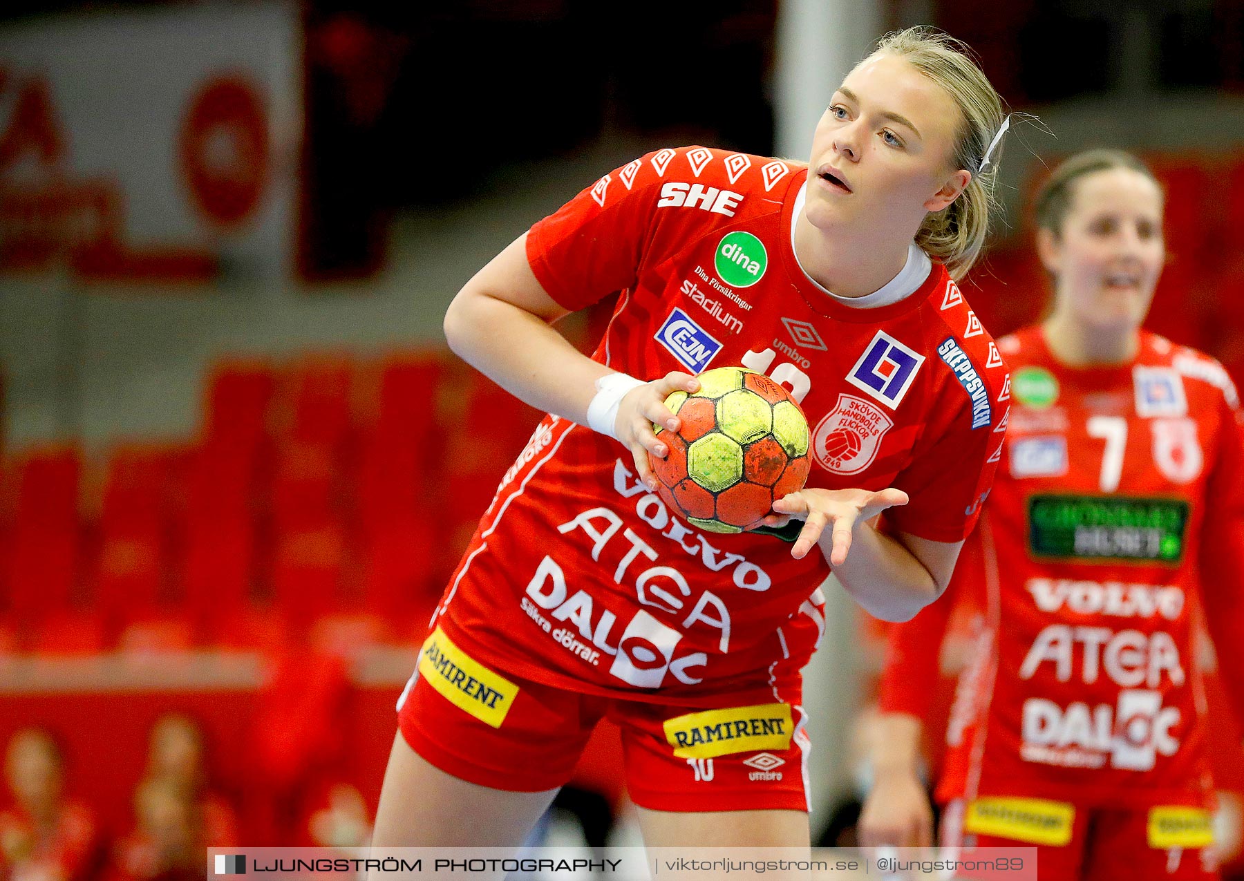 Skövde HF-HK Aranäs Kval till SHE match 2 33-24,dam,Skövde Idrottshall,Skövde,Sverige,Handboll,,2021,257249