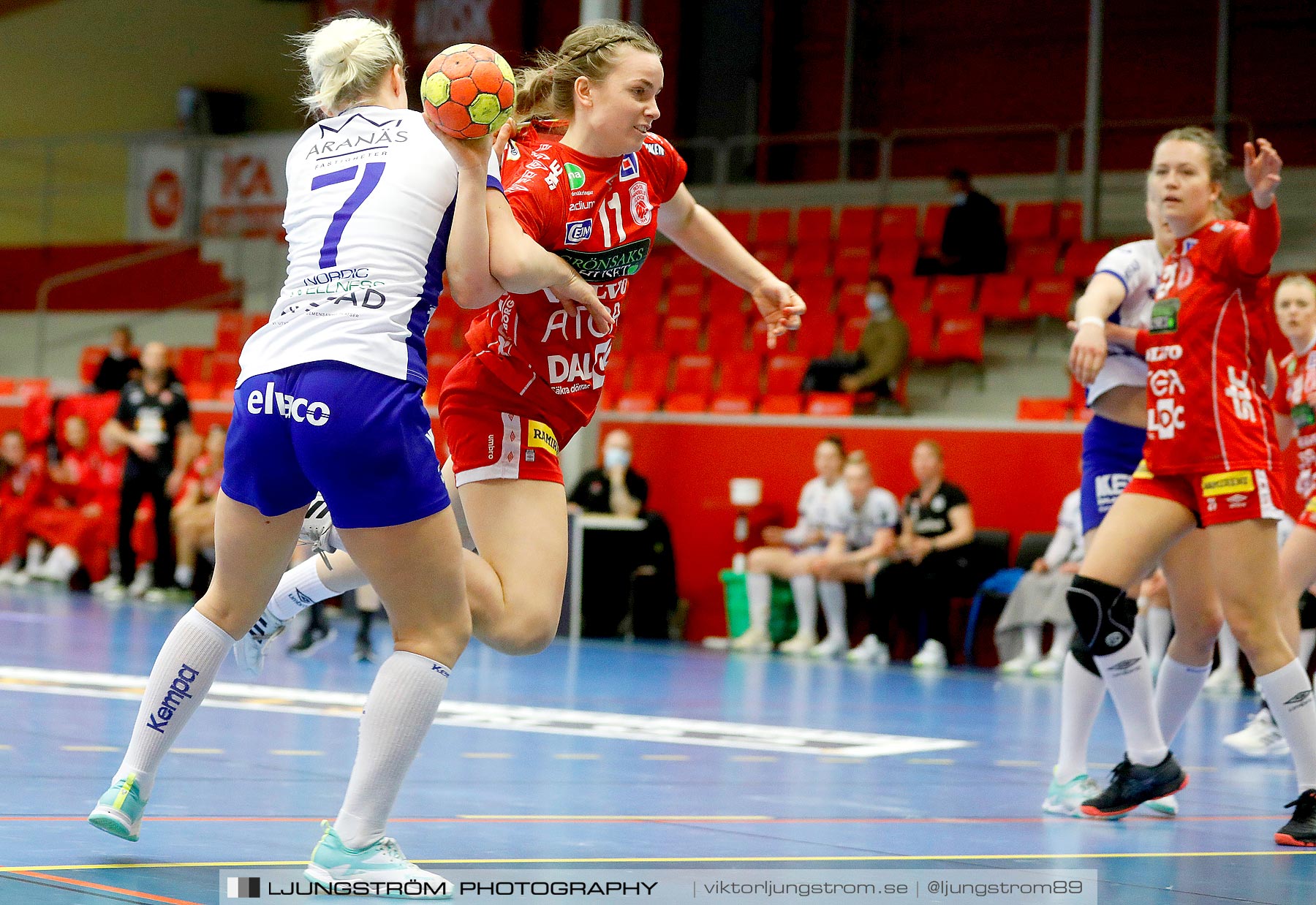 Skövde HF-HK Aranäs Kval till SHE match 2 33-24,dam,Skövde Idrottshall,Skövde,Sverige,Handboll,,2021,257254