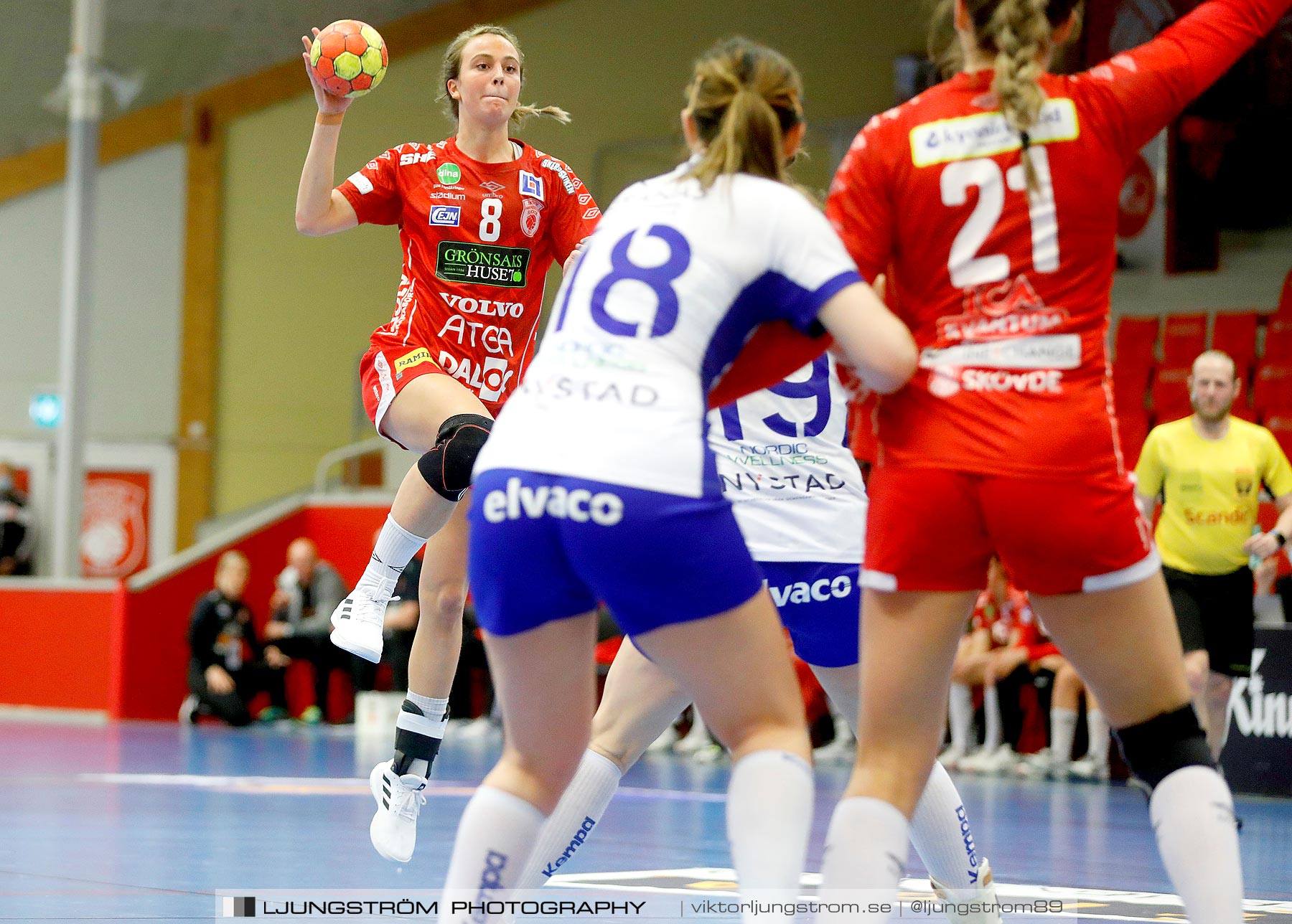 Skövde HF-HK Aranäs Kval till SHE match 2 33-24,dam,Skövde Idrottshall,Skövde,Sverige,Handboll,,2021,257259