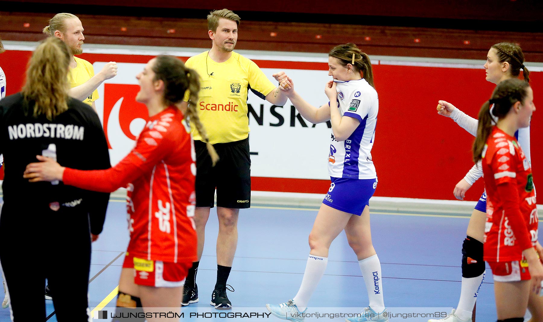 Skövde HF-HK Aranäs Kval till SHE match 2 33-24,dam,Skövde Idrottshall,Skövde,Sverige,Handboll,,2021,257296