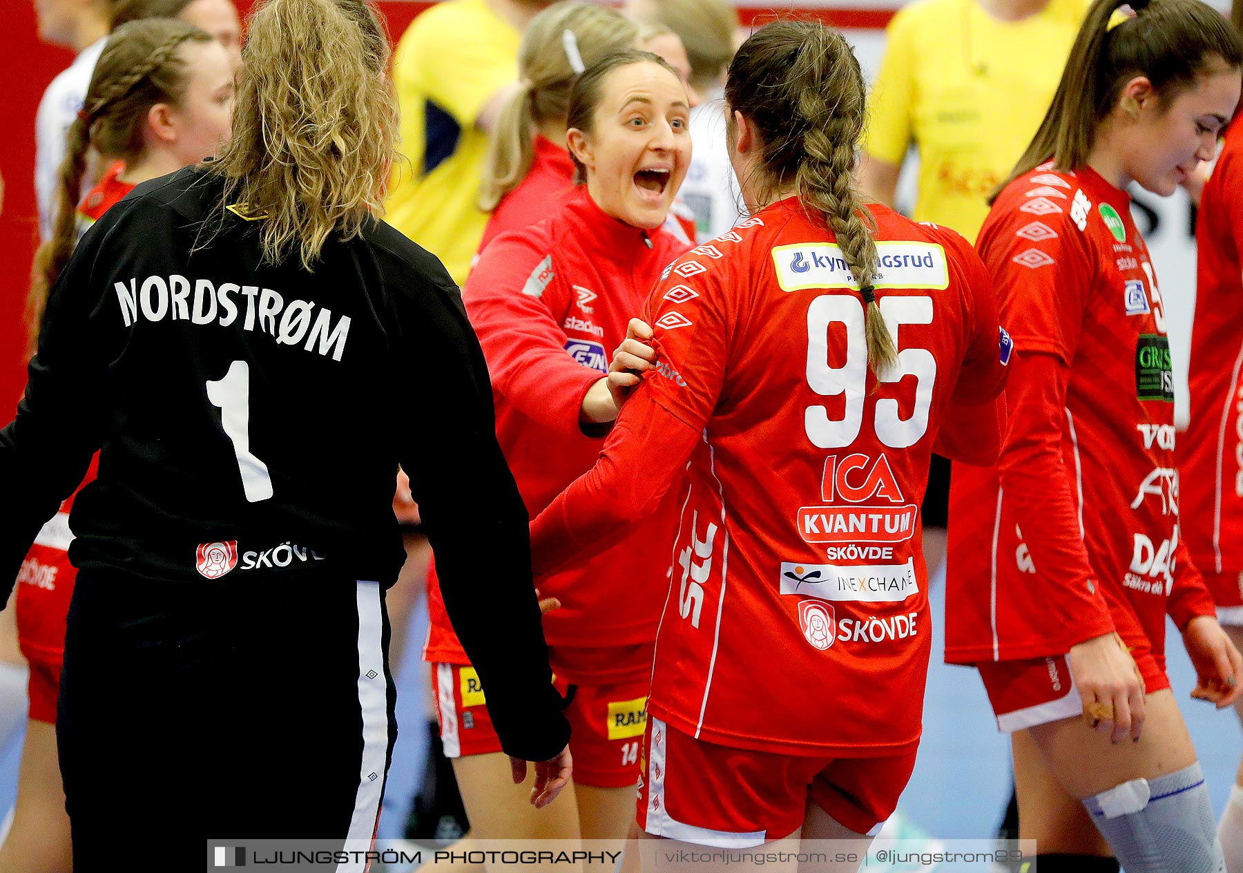 Skövde HF-HK Aranäs Kval till SHE match 2 33-24,dam,Skövde Idrottshall,Skövde,Sverige,Handboll,,2021,257297