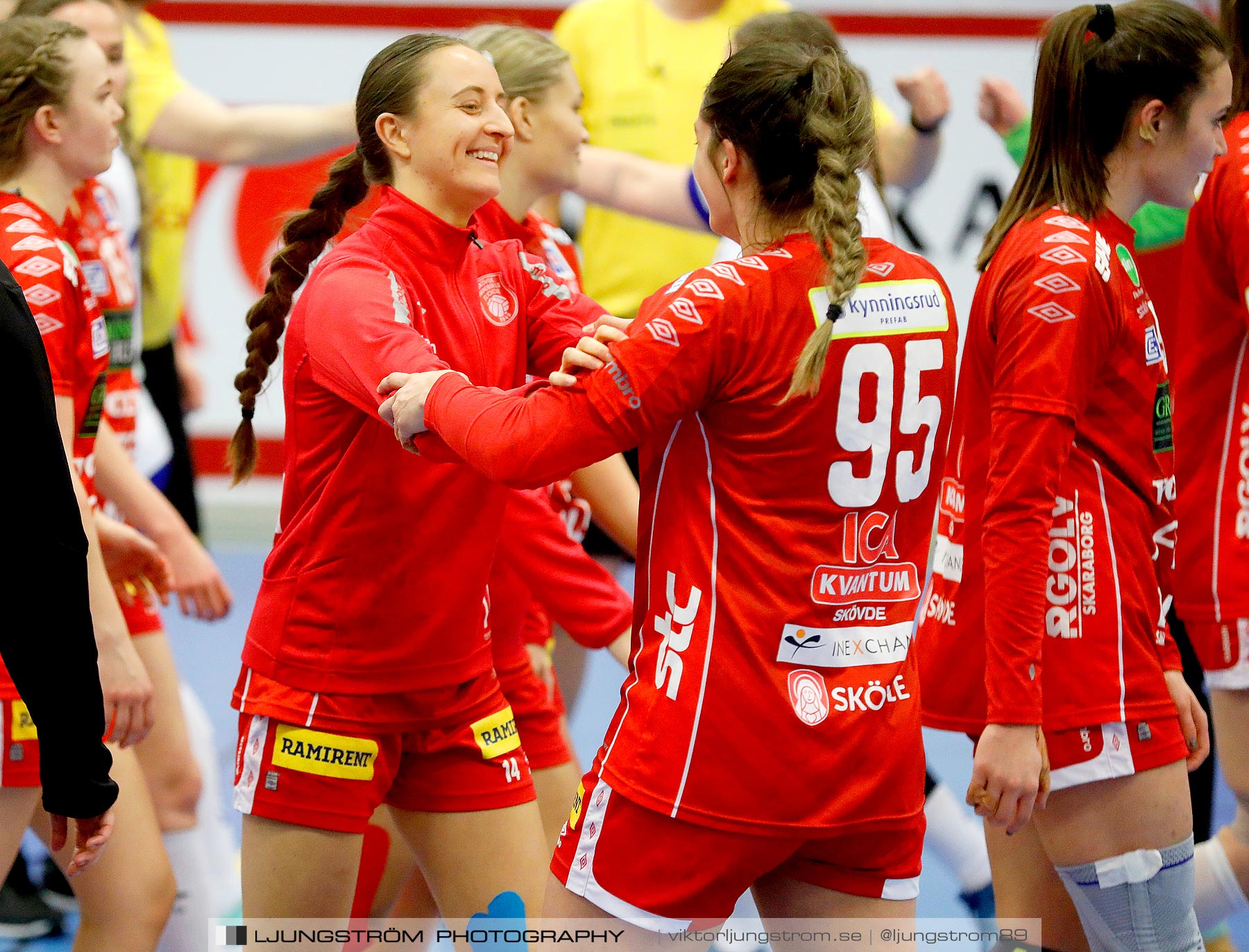 Skövde HF-HK Aranäs Kval till SHE match 2 33-24,dam,Skövde Idrottshall,Skövde,Sverige,Handboll,,2021,257298