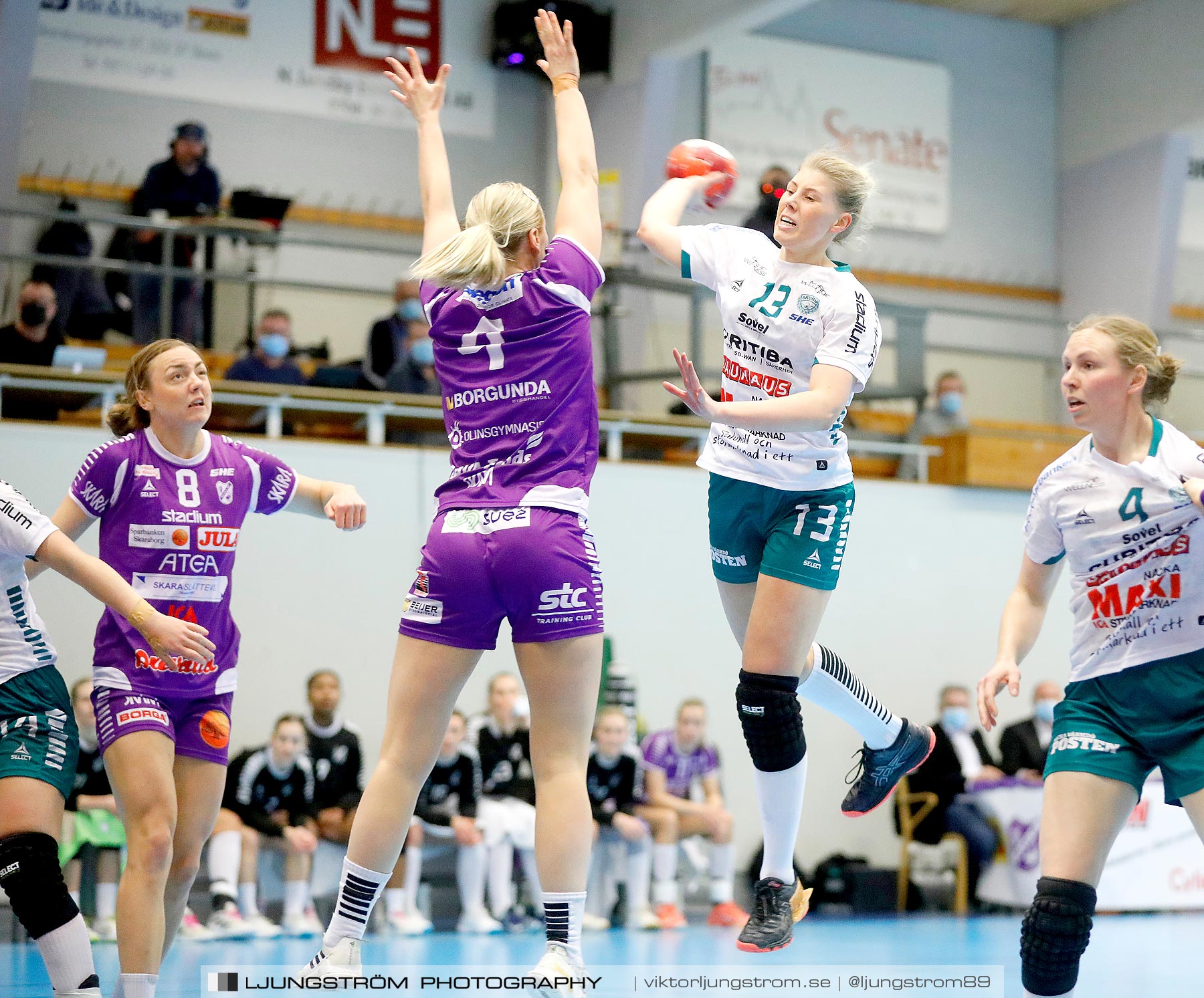 Skara HF-Skuru IK 1/2-final 2 28-27,dam,Skara Idrottshall,Skara,Sverige,Handboll,,2021,257324