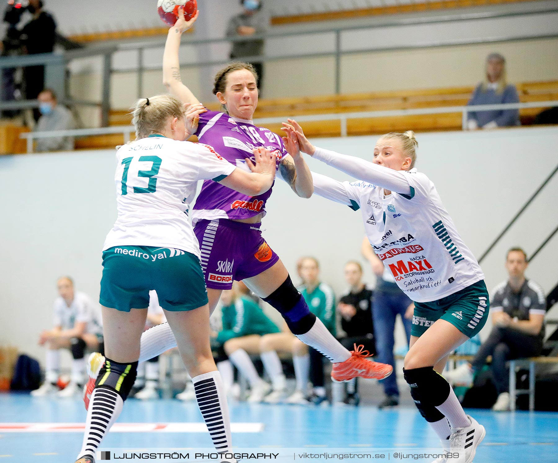 Skara HF-Skuru IK 1/2-final 2 28-27,dam,Skara Idrottshall,Skara,Sverige,Handboll,,2021,257451