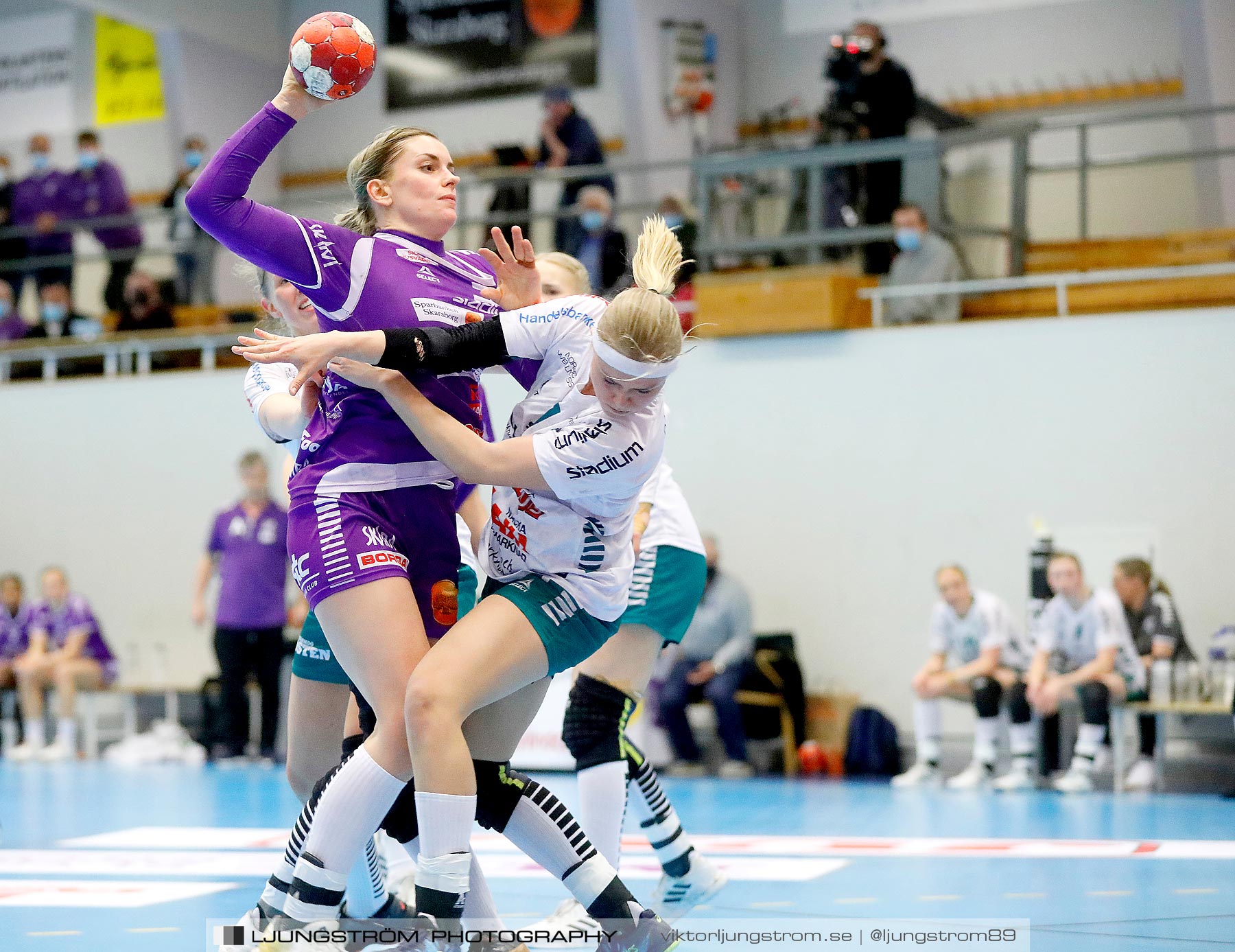 Skara HF-Skuru IK 1/2-final 2 28-27,dam,Skara Idrottshall,Skara,Sverige,Handboll,,2021,257637