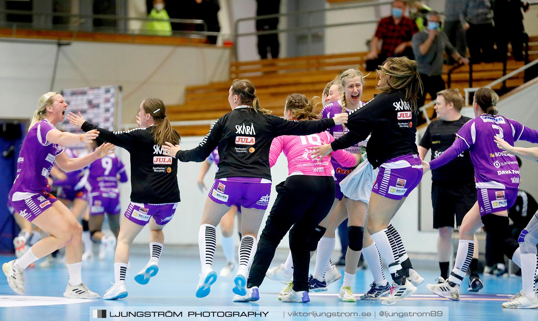 Skara HF-Skuru IK 1/2-final 2 28-27,dam,Skara Idrottshall,Skara,Sverige,Handboll,,2021,257674