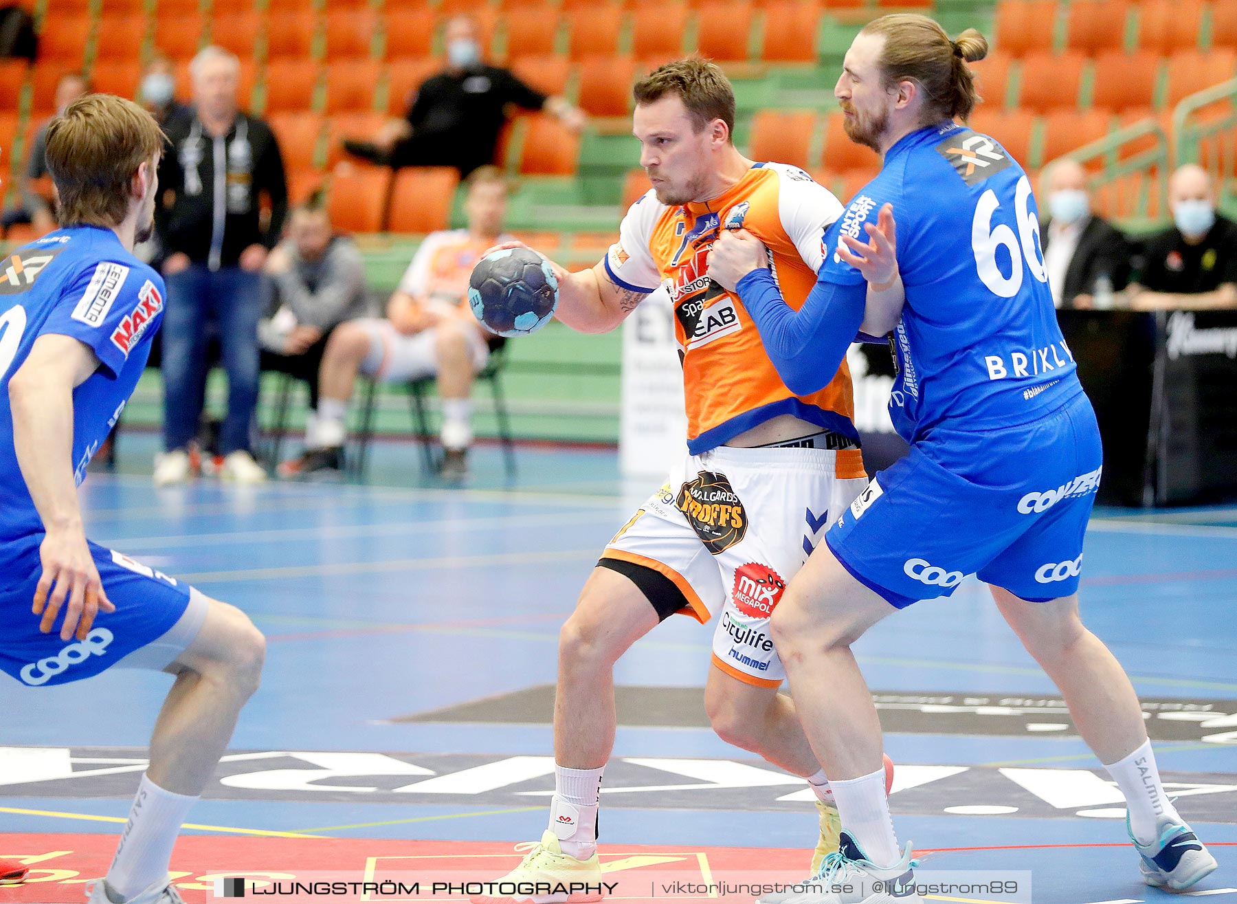 IFK Skövde HK-IFK Kristianstad 1/2-final 1 25-22,herr,Arena Skövde,Skövde,Sverige,Handboll,,2021,257737