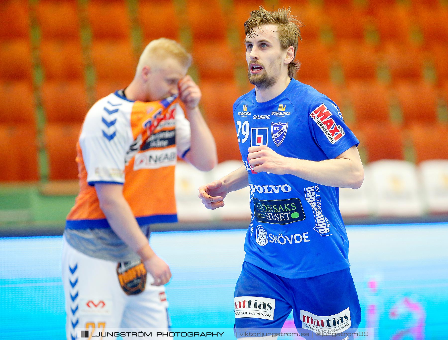 IFK Skövde HK-IFK Kristianstad 1/2-final 1 25-22,herr,Arena Skövde,Skövde,Sverige,Handboll,,2021,257774