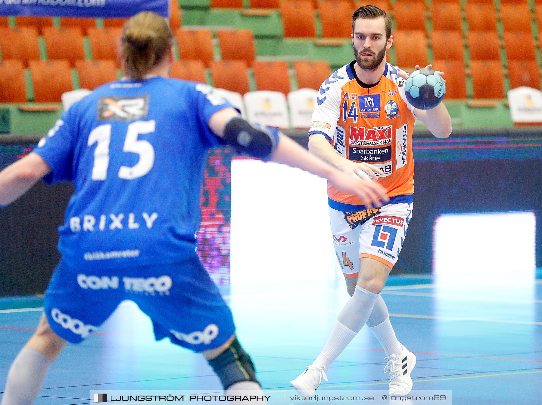 IFK Skövde HK-IFK Kristianstad 1/2-final 1 25-22,herr,Arena Skövde,Skövde,Sverige,Handboll,,2021,257775