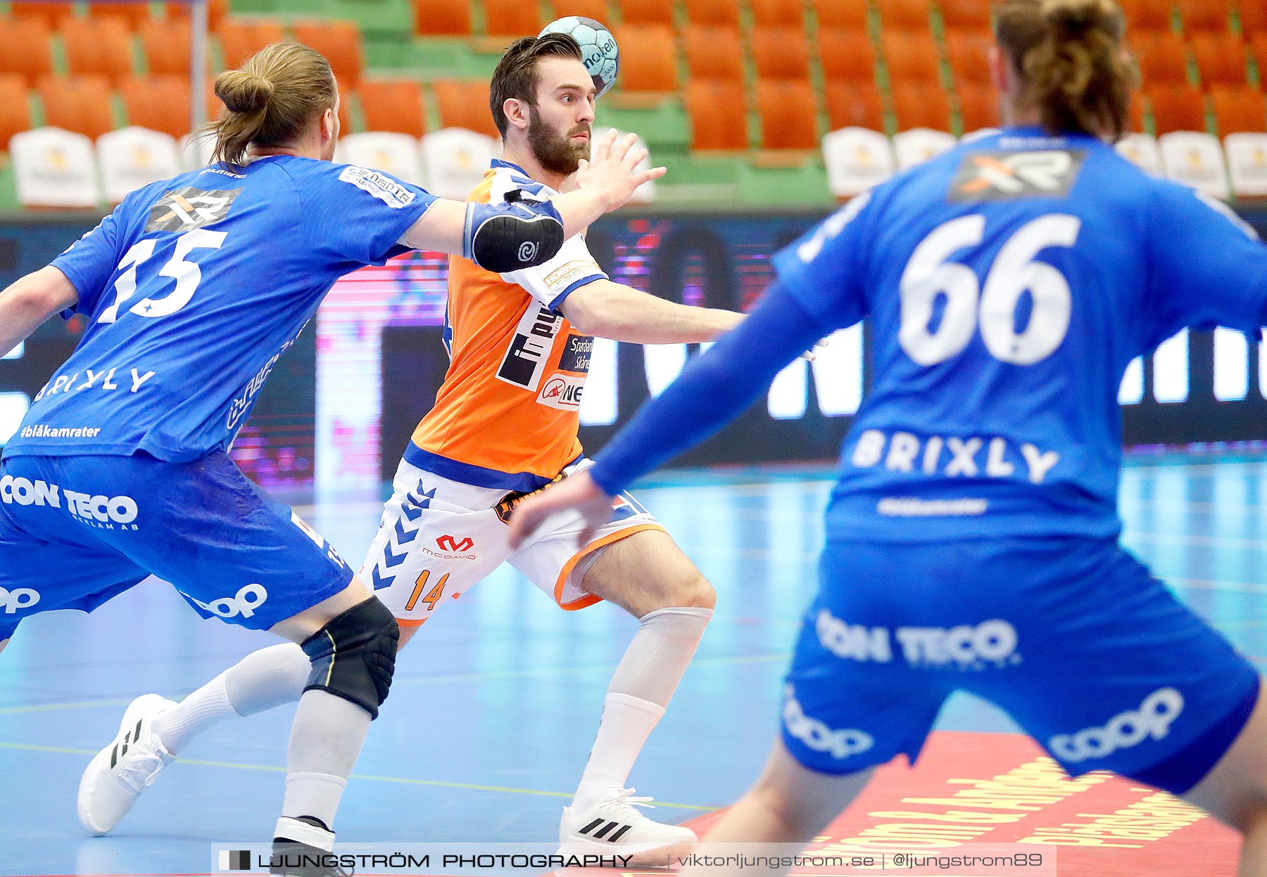 IFK Skövde HK-IFK Kristianstad 1/2-final 1 25-22,herr,Arena Skövde,Skövde,Sverige,Handboll,,2021,257776