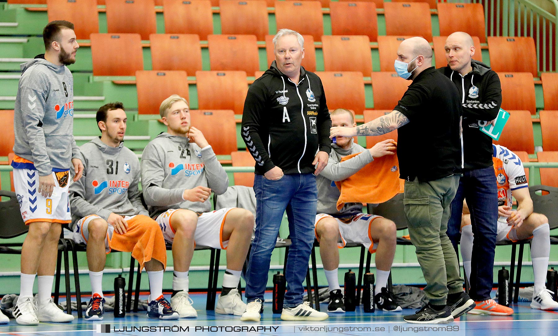 IFK Skövde HK-IFK Kristianstad 1/2-final 1 25-22,herr,Arena Skövde,Skövde,Sverige,Handboll,,2021,257786