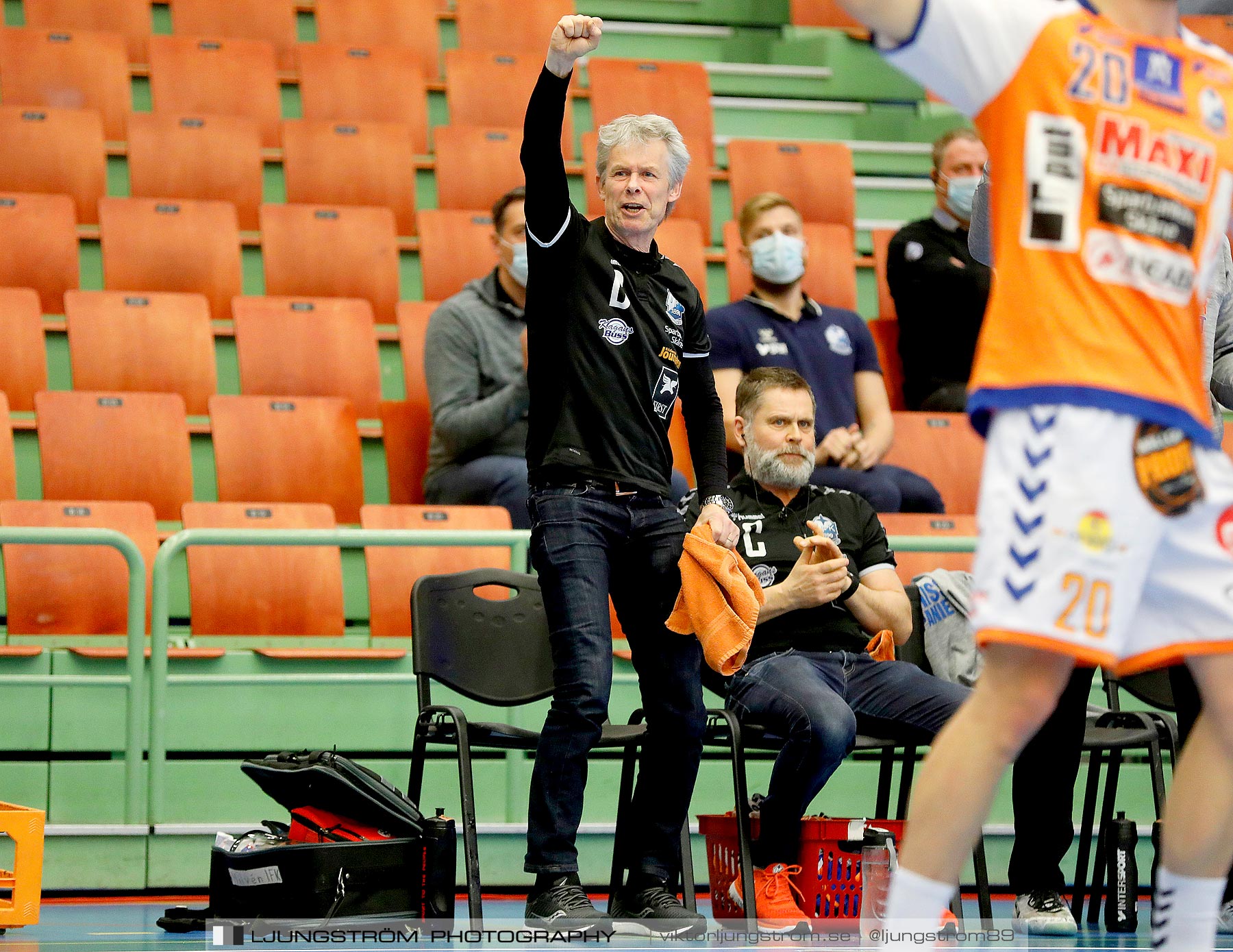 IFK Skövde HK-IFK Kristianstad 1/2-final 1 25-22,herr,Arena Skövde,Skövde,Sverige,Handboll,,2021,257803