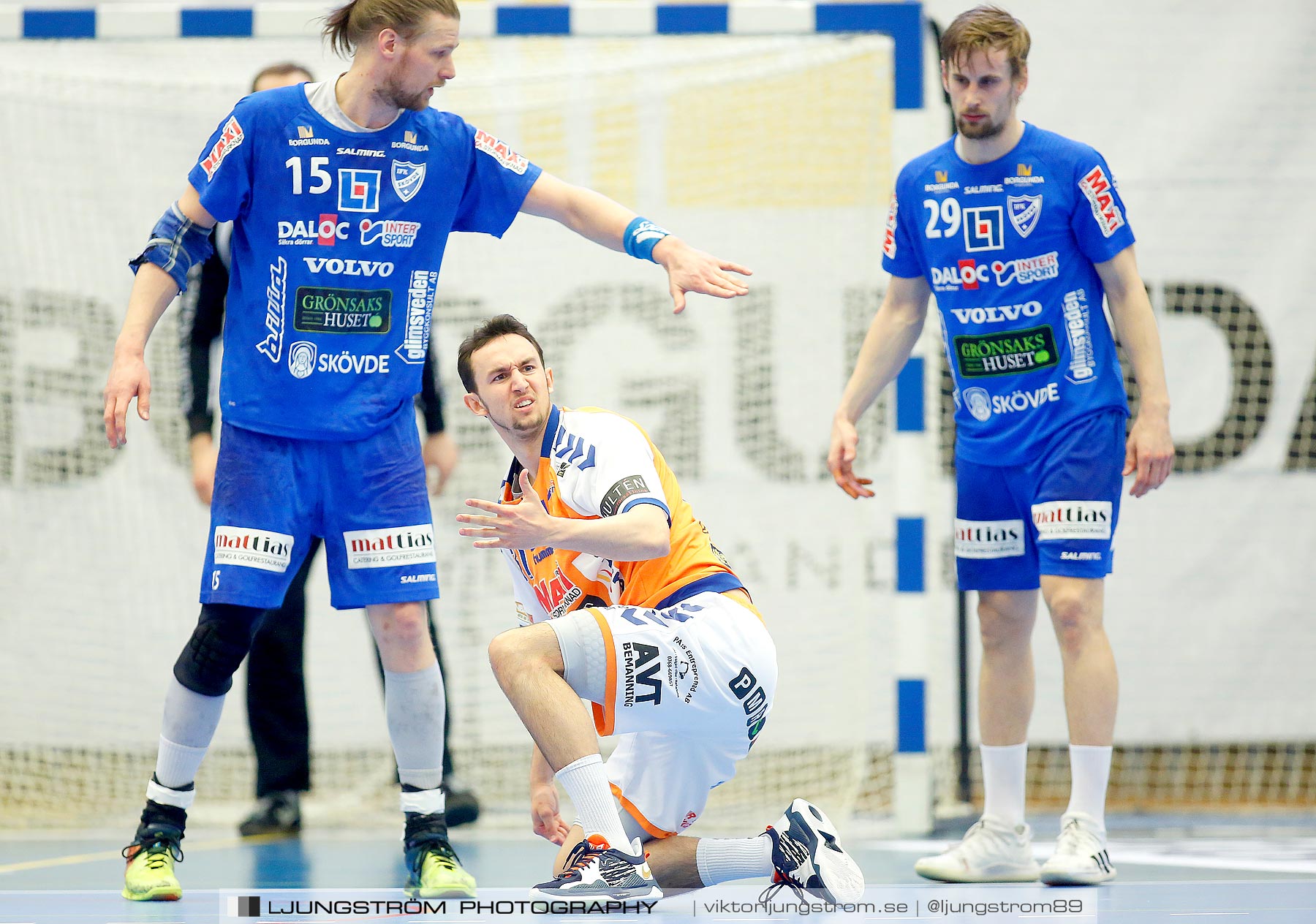 IFK Skövde HK-IFK Kristianstad 1/2-final 1 25-22,herr,Arena Skövde,Skövde,Sverige,Handboll,,2021,257807