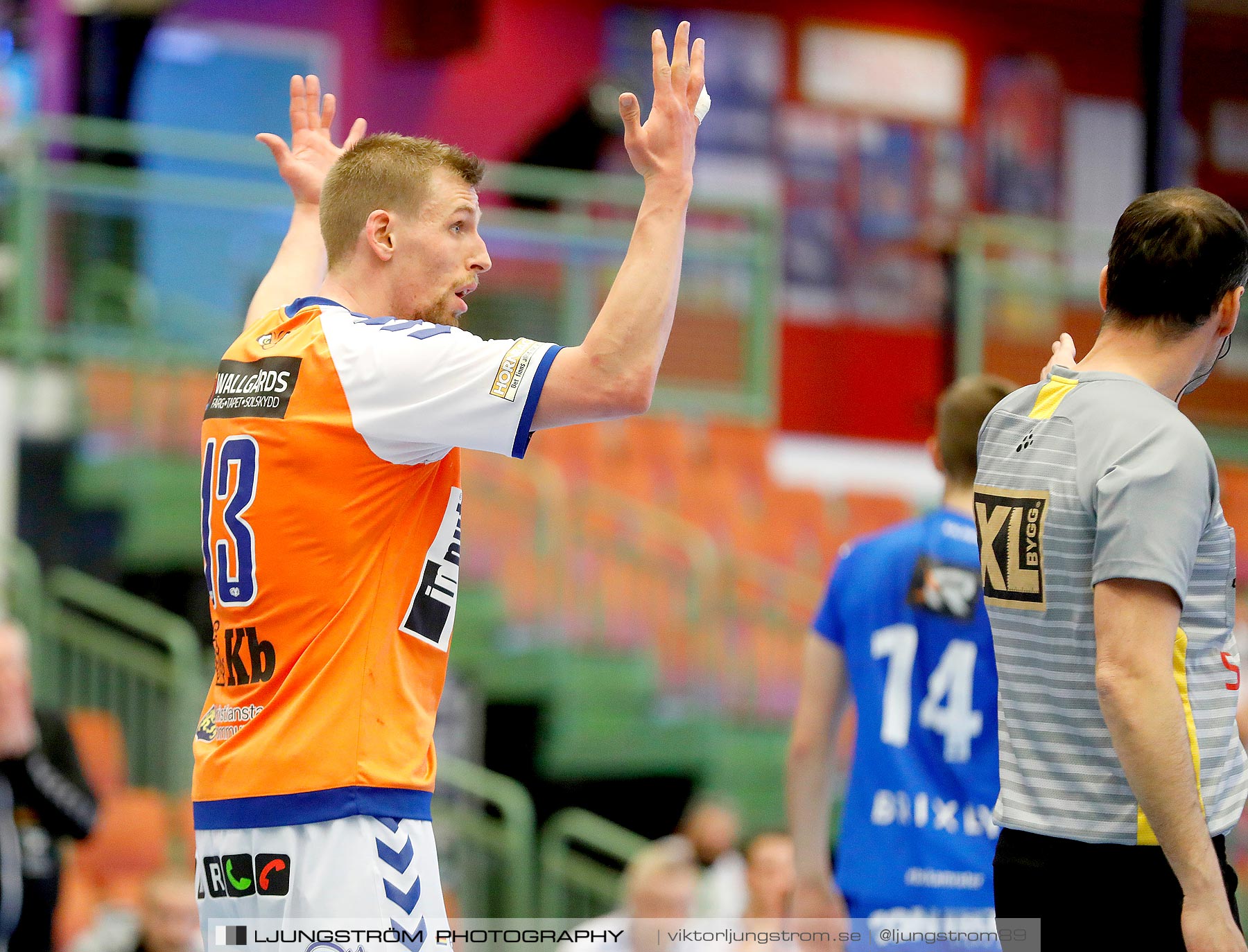 IFK Skövde HK-IFK Kristianstad 1/2-final 1 25-22,herr,Arena Skövde,Skövde,Sverige,Handboll,,2021,257822