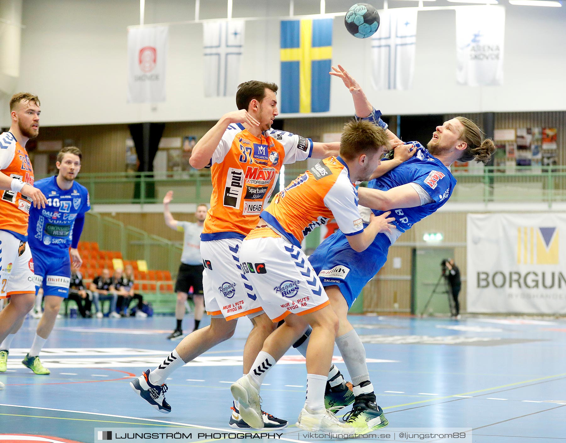 IFK Skövde HK-IFK Kristianstad 1/2-final 1 25-22,herr,Arena Skövde,Skövde,Sverige,Handboll,,2021,257828