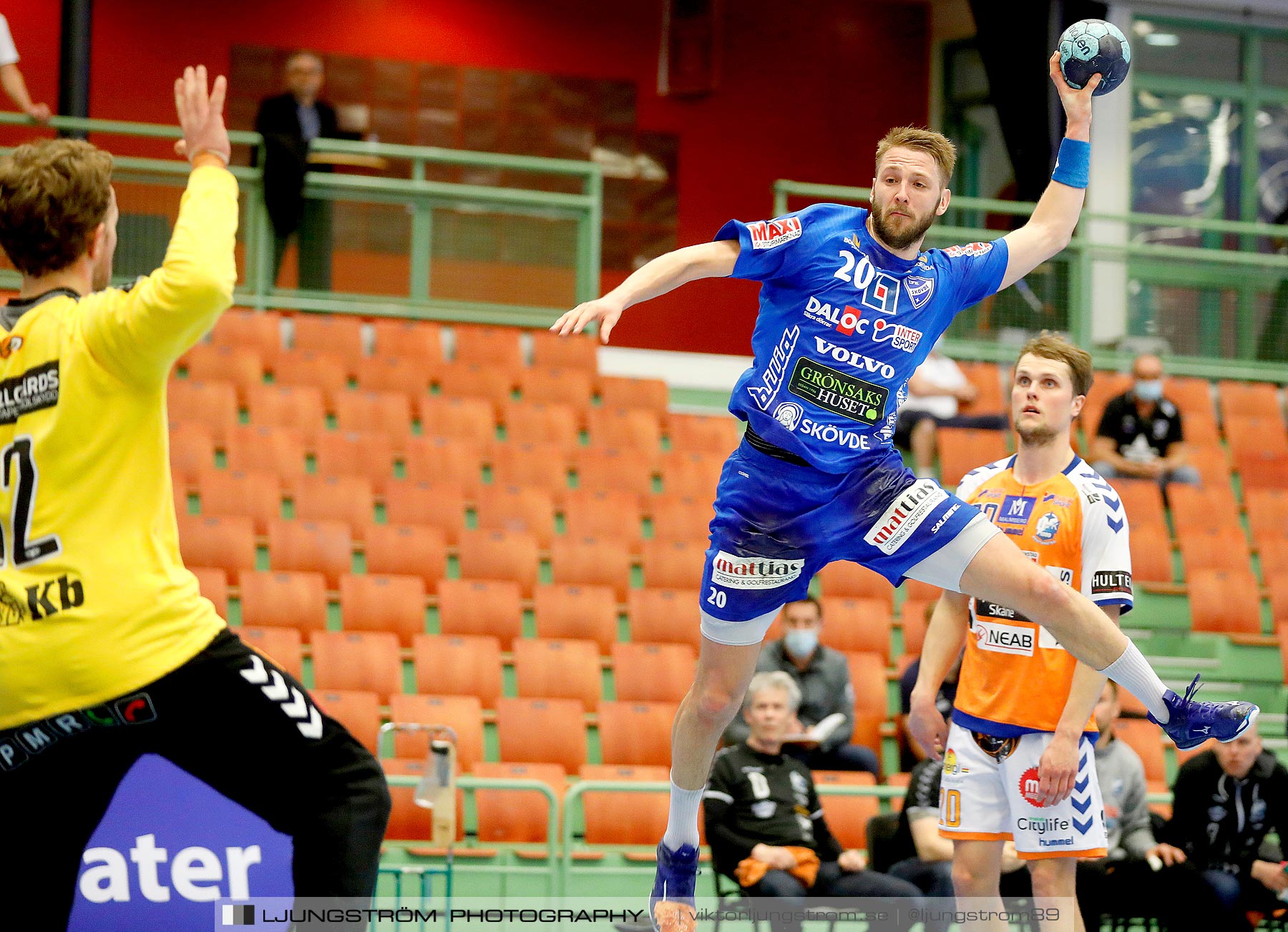 IFK Skövde HK-IFK Kristianstad 1/2-final 1 25-22,herr,Arena Skövde,Skövde,Sverige,Handboll,,2021,257841