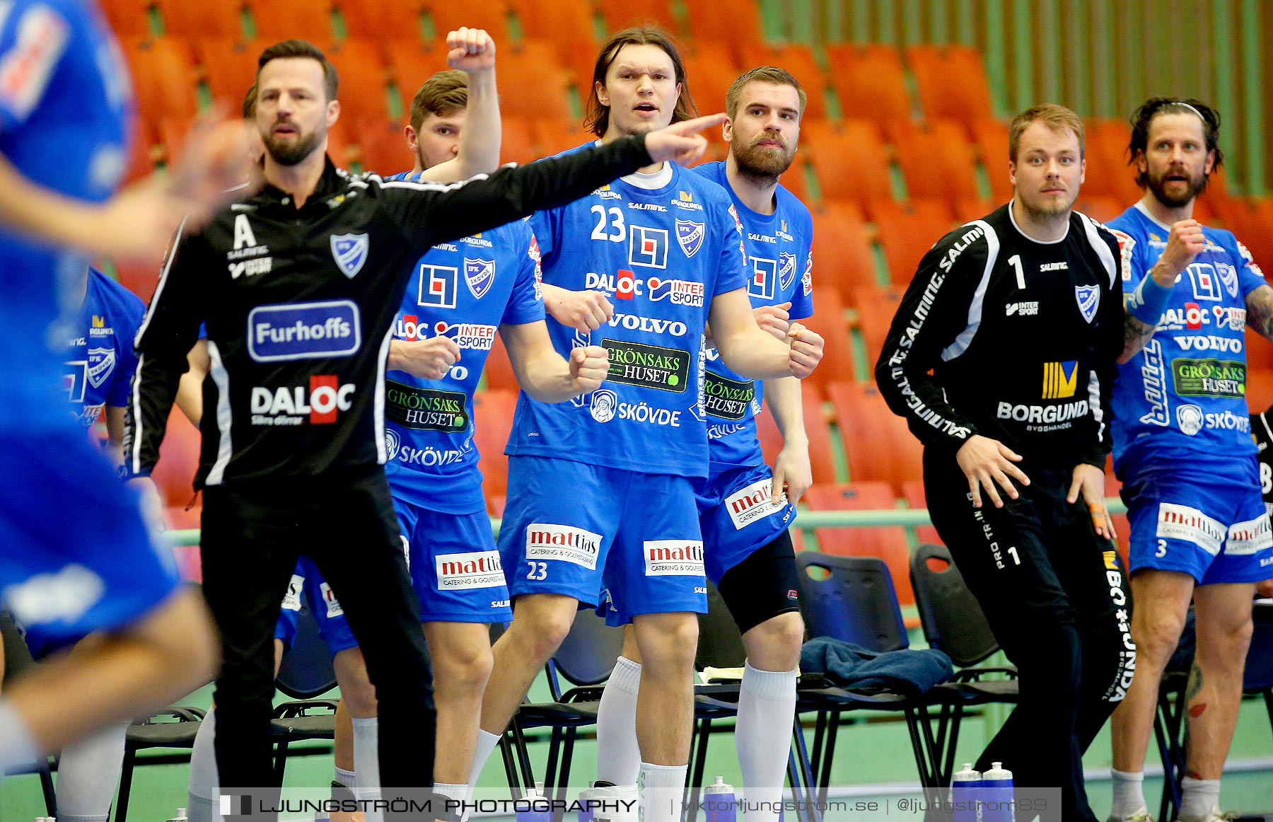 IFK Skövde HK-IFK Kristianstad 1/2-final 1 25-22,herr,Arena Skövde,Skövde,Sverige,Handboll,,2021,257856