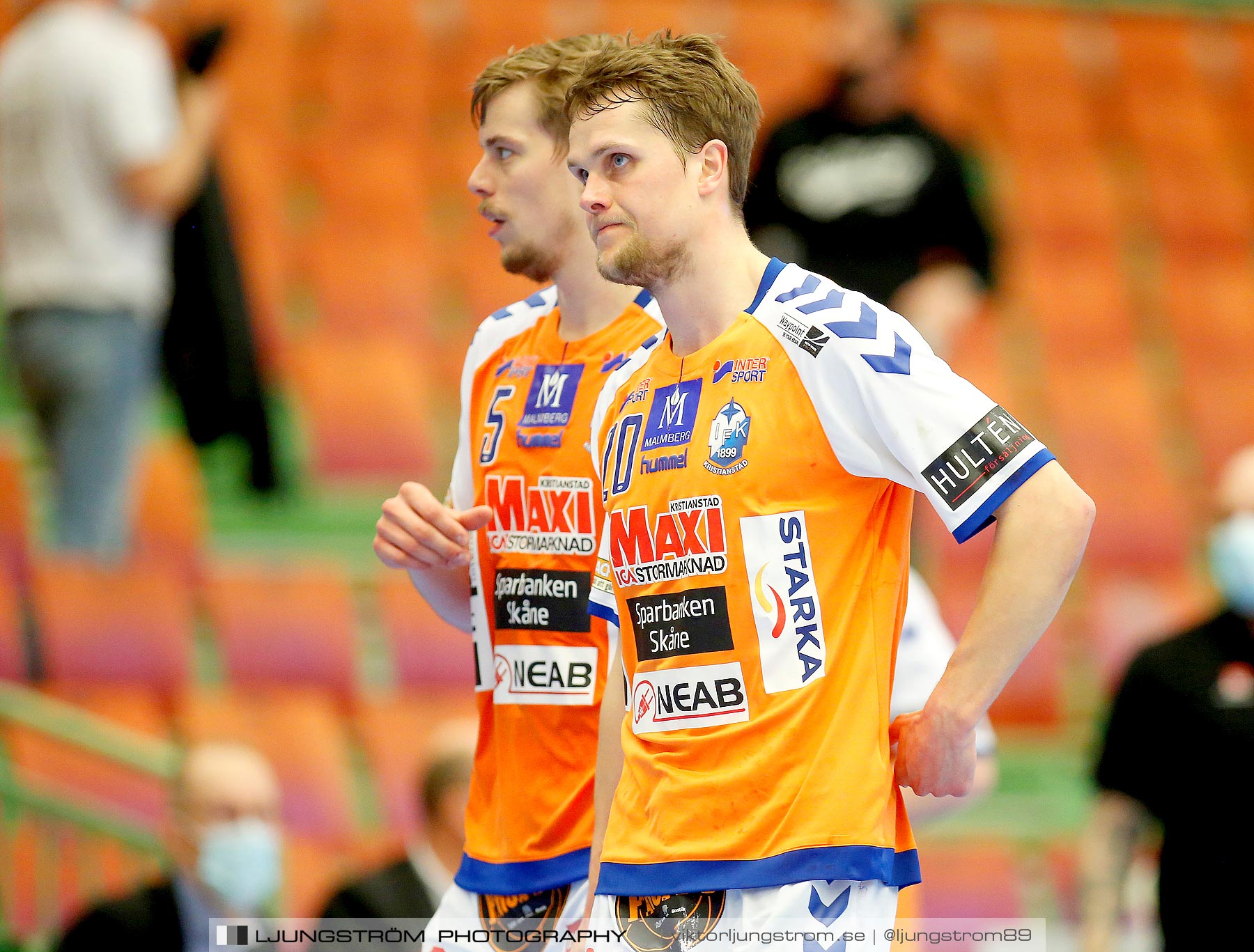 IFK Skövde HK-IFK Kristianstad 1/2-final 1 25-22,herr,Arena Skövde,Skövde,Sverige,Handboll,,2021,257857