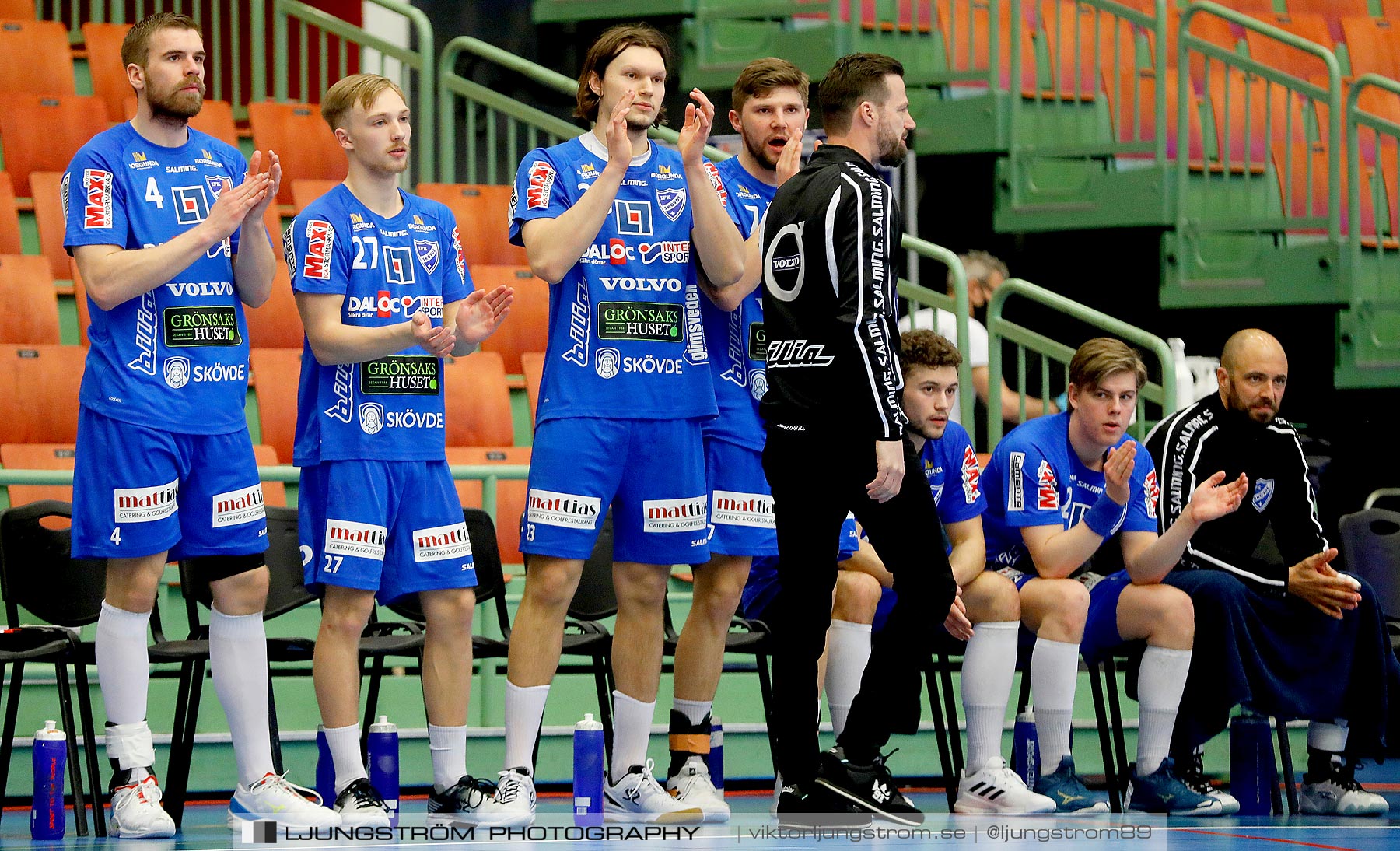 IFK Skövde HK-IFK Kristianstad 1/2-final 1 25-22,herr,Arena Skövde,Skövde,Sverige,Handboll,,2021,257860