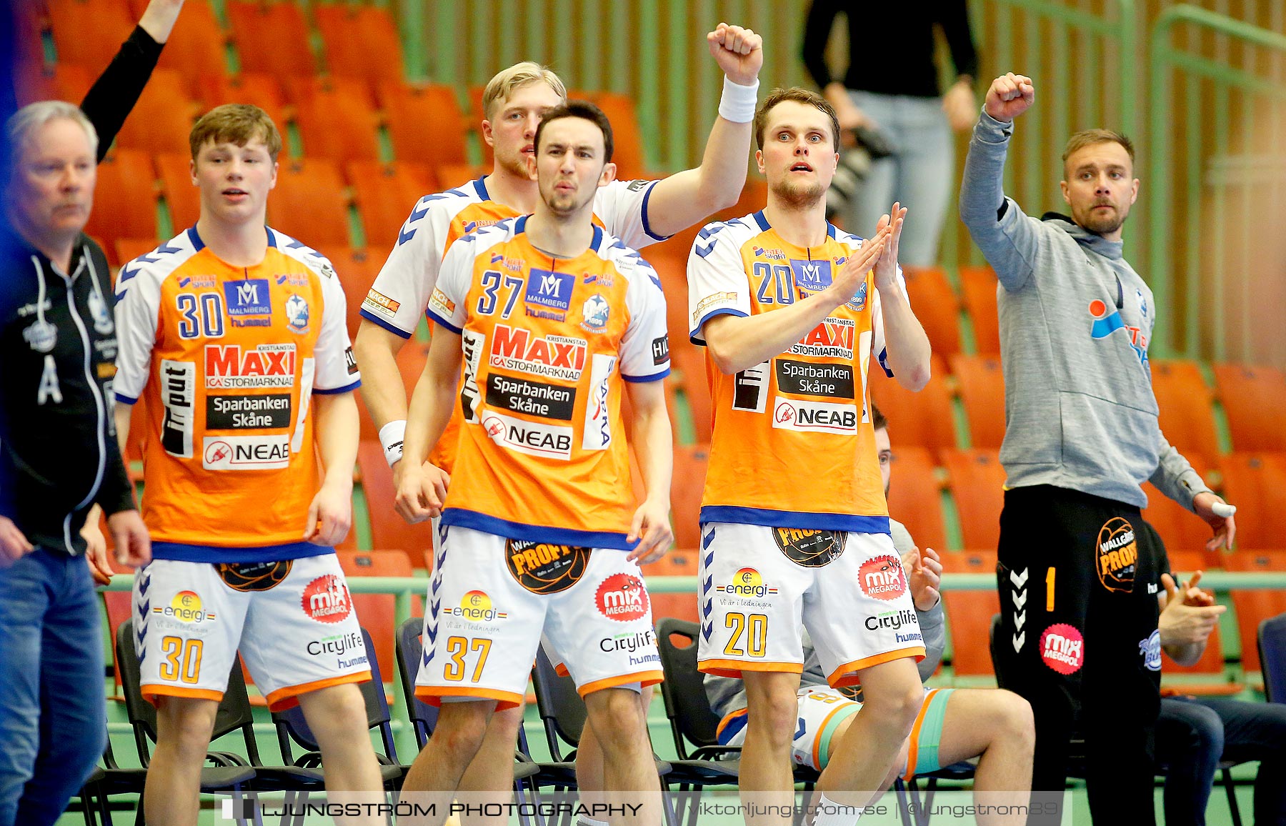 IFK Skövde HK-IFK Kristianstad 1/2-final 1 25-22,herr,Arena Skövde,Skövde,Sverige,Handboll,,2021,257866