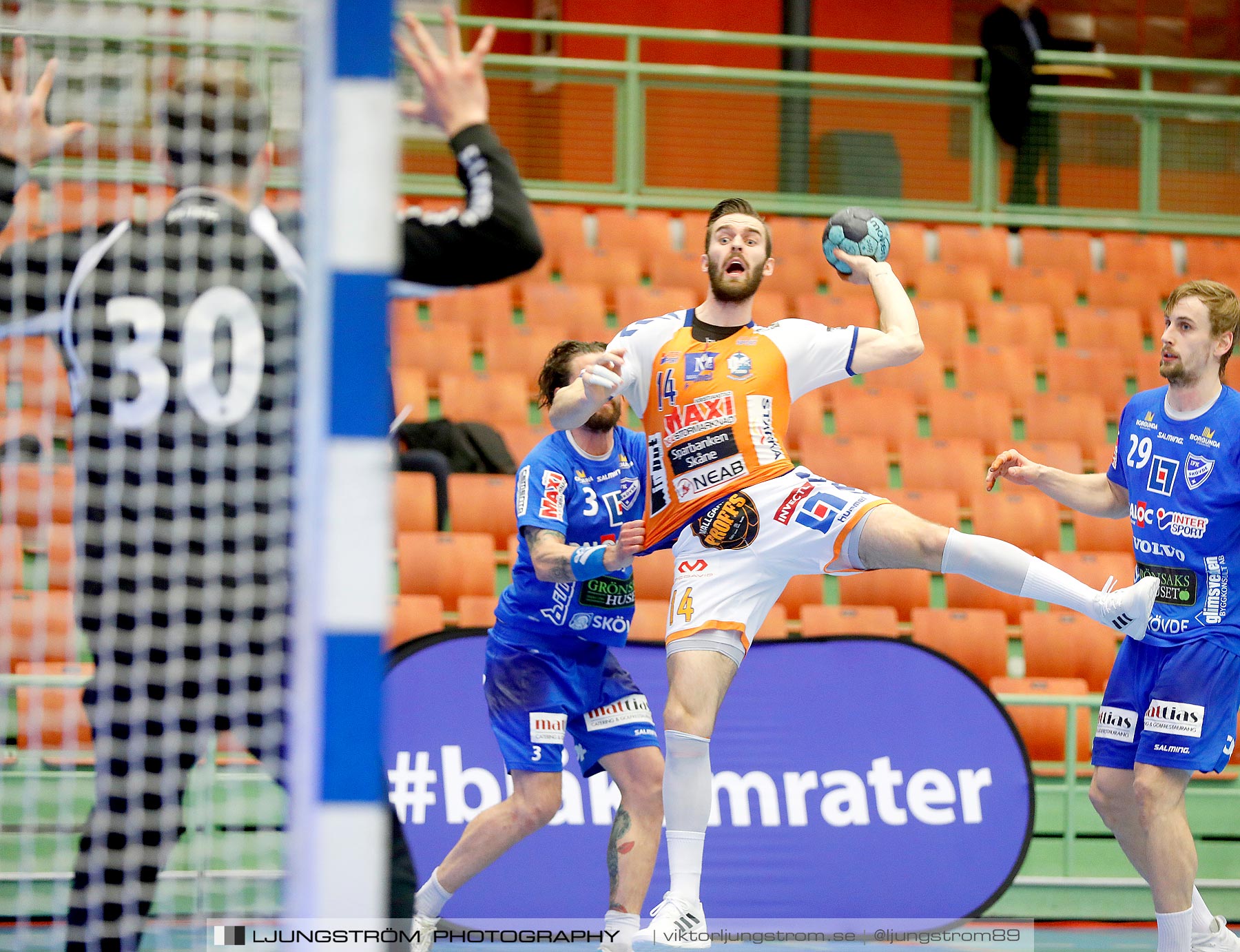 IFK Skövde HK-IFK Kristianstad 1/2-final 1 25-22,herr,Arena Skövde,Skövde,Sverige,Handboll,,2021,257877