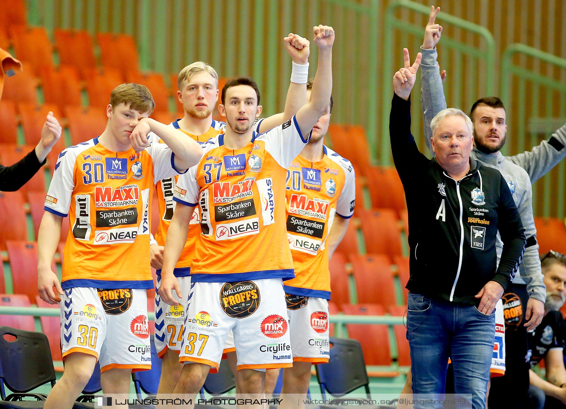 IFK Skövde HK-IFK Kristianstad 1/2-final 1 25-22,herr,Arena Skövde,Skövde,Sverige,Handboll,,2021,257881