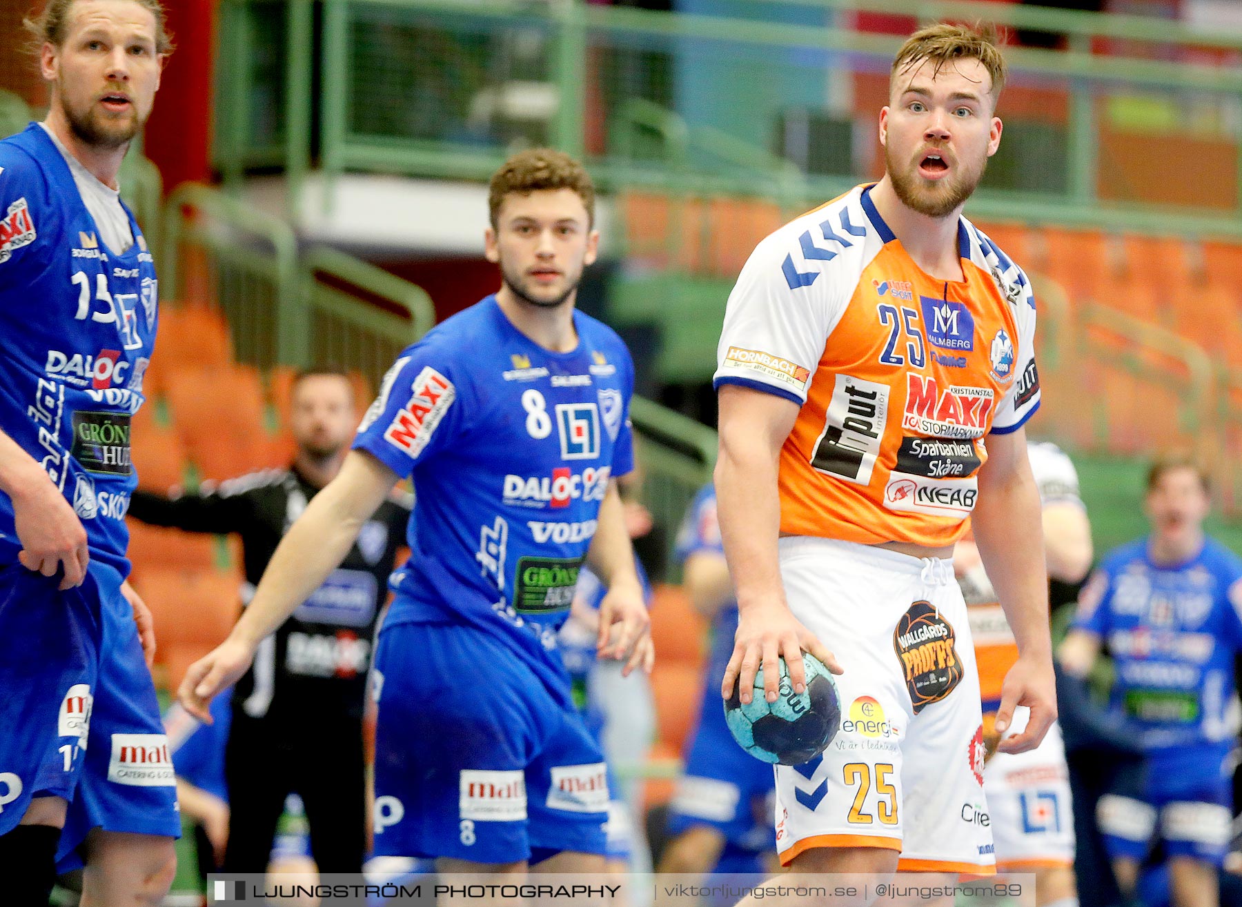 IFK Skövde HK-IFK Kristianstad 1/2-final 1 25-22,herr,Arena Skövde,Skövde,Sverige,Handboll,,2021,257889