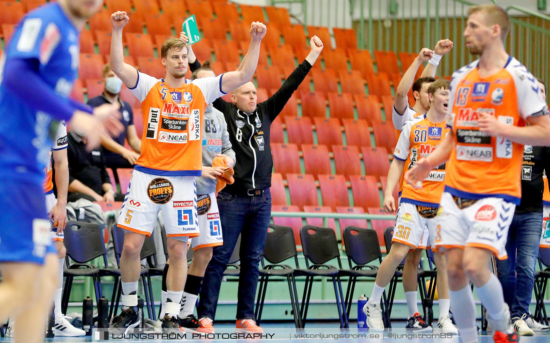 IFK Skövde HK-IFK Kristianstad 1/2-final 1 25-22,herr,Arena Skövde,Skövde,Sverige,Handboll,,2021,257912