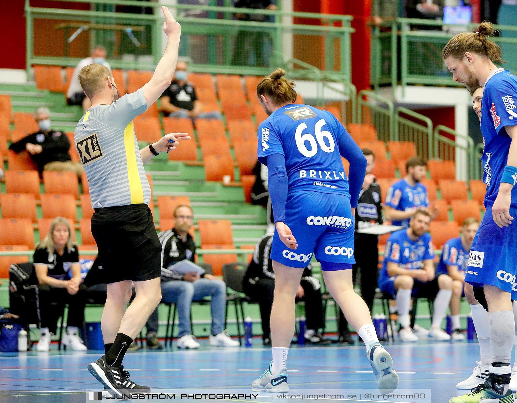 IFK Skövde HK-IFK Kristianstad 1/2-final 1 25-22,herr,Arena Skövde,Skövde,Sverige,Handboll,,2021,257915