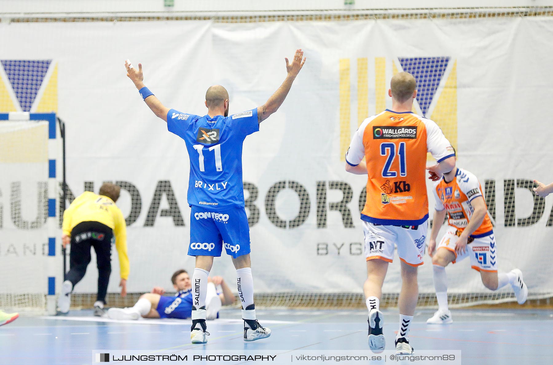 IFK Skövde HK-IFK Kristianstad 1/2-final 1 25-22,herr,Arena Skövde,Skövde,Sverige,Handboll,,2021,257919