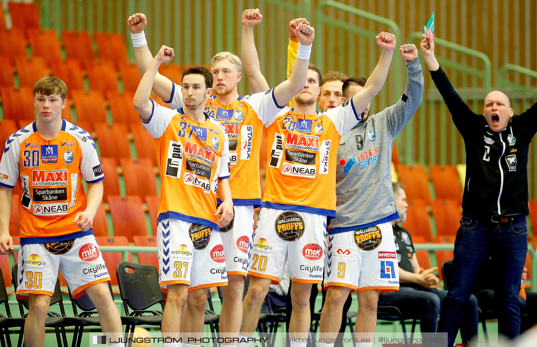 IFK Skövde HK-IFK Kristianstad 1/2-final 1 25-22,herr,Arena Skövde,Skövde,Sverige,Handboll,,2021,257935