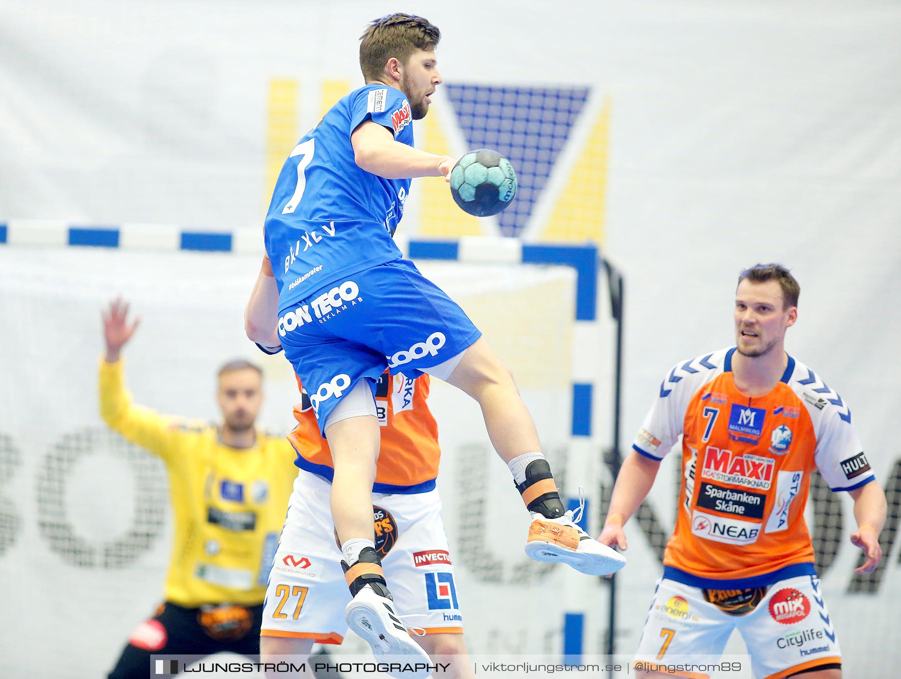 IFK Skövde HK-IFK Kristianstad 1/2-final 1 25-22,herr,Arena Skövde,Skövde,Sverige,Handboll,,2021,257937