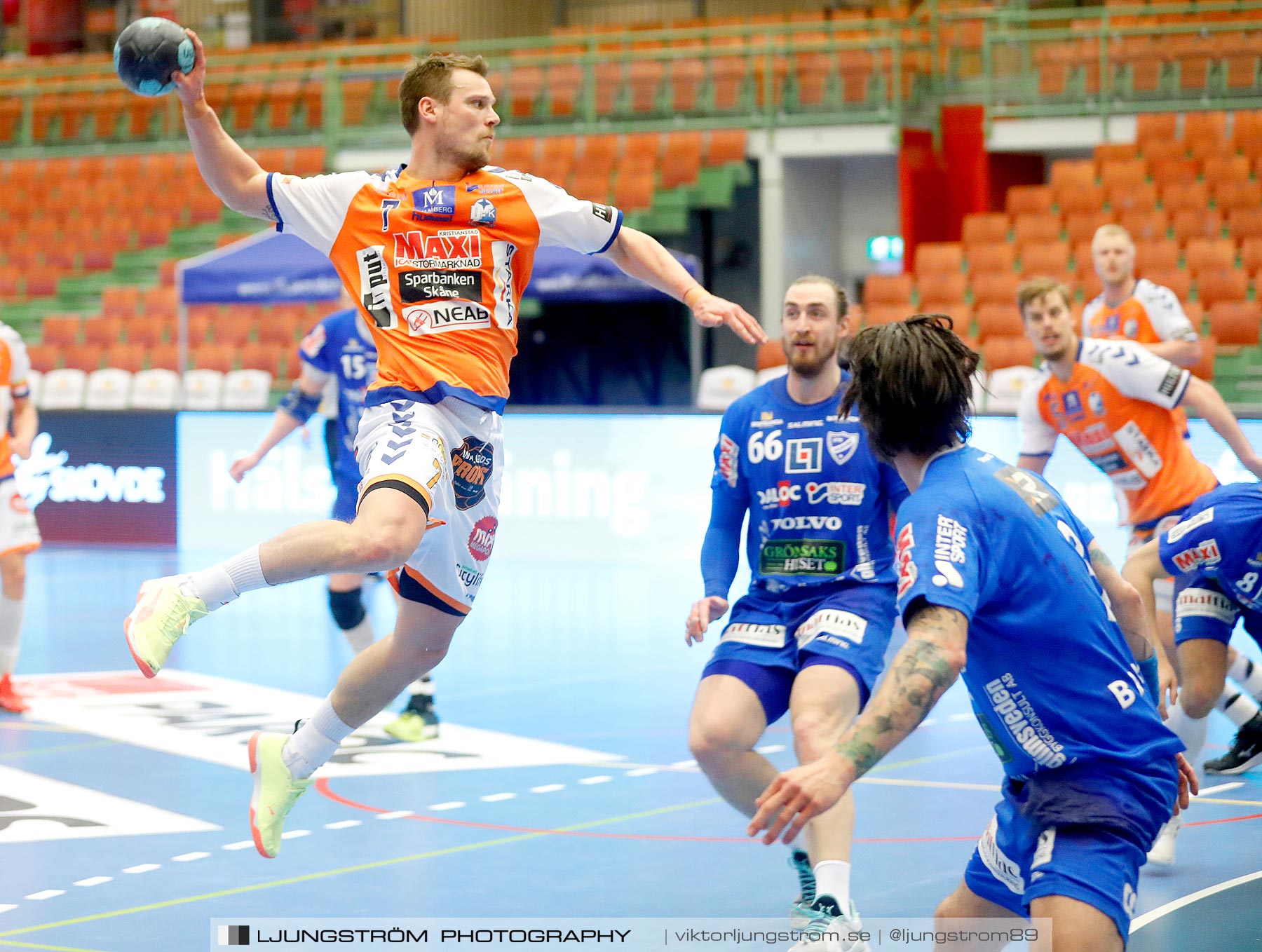 IFK Skövde HK-IFK Kristianstad 1/2-final 1 25-22,herr,Arena Skövde,Skövde,Sverige,Handboll,,2021,257969