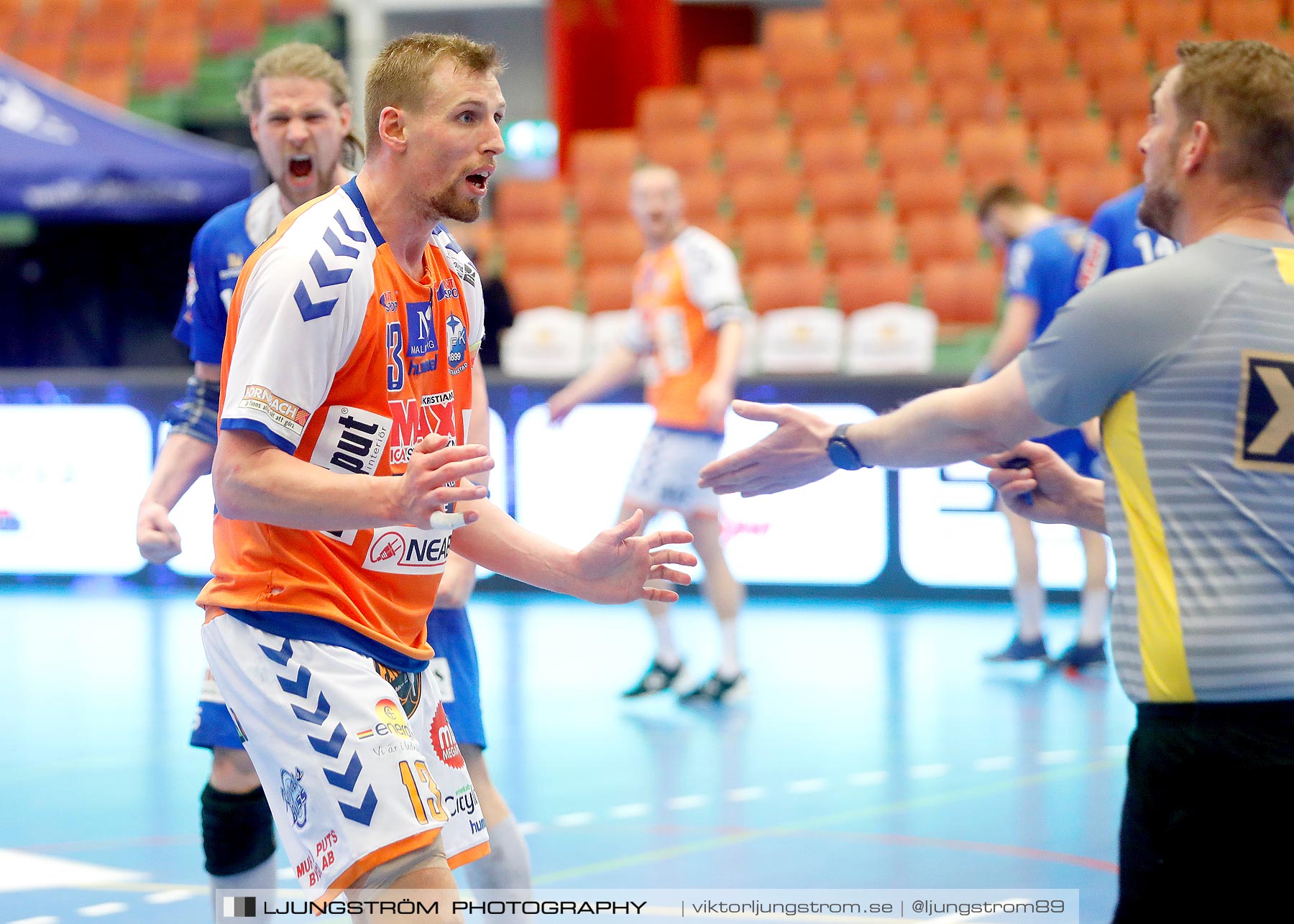 IFK Skövde HK-IFK Kristianstad 1/2-final 1 25-22,herr,Arena Skövde,Skövde,Sverige,Handboll,,2021,257974