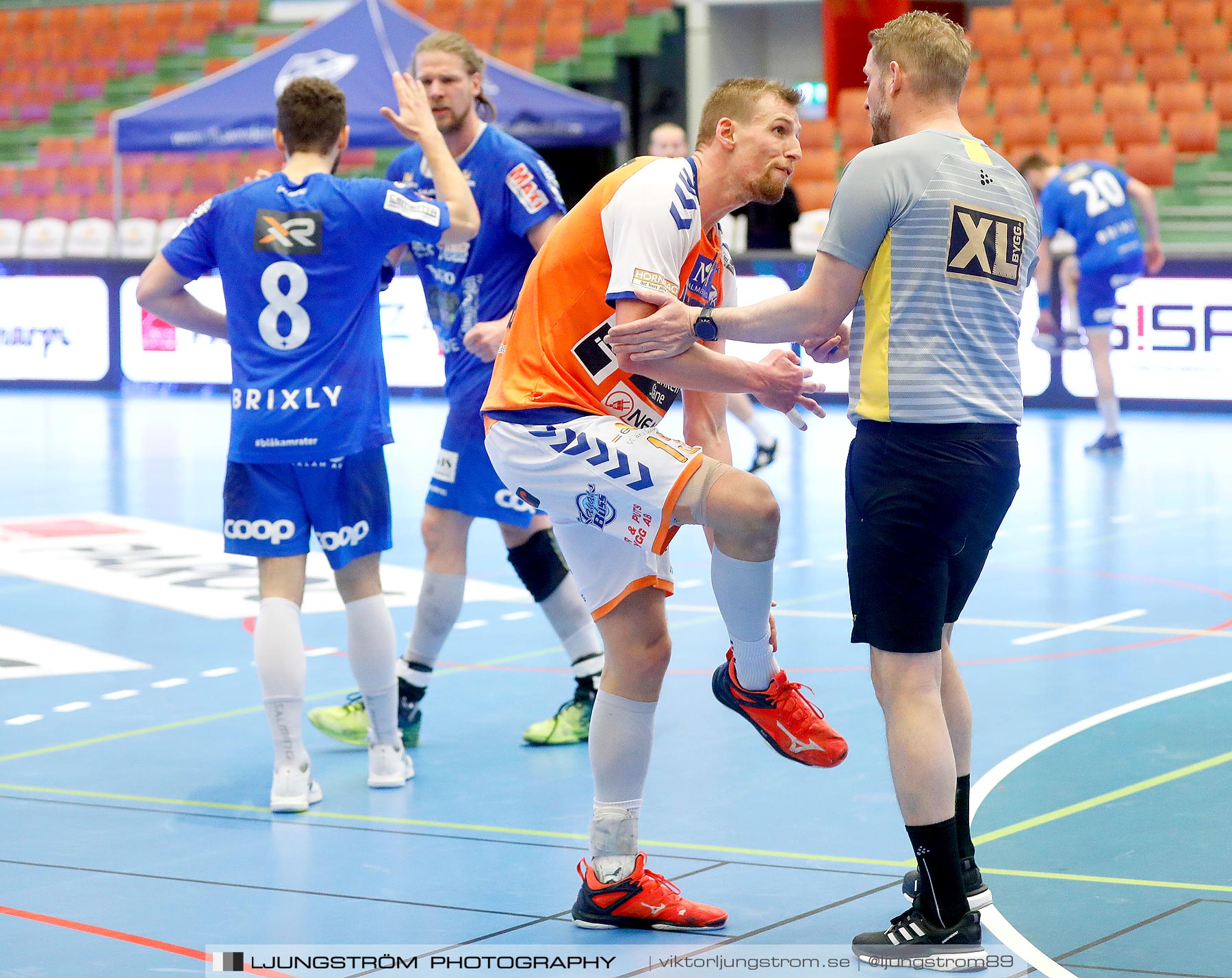 IFK Skövde HK-IFK Kristianstad 1/2-final 1 25-22,herr,Arena Skövde,Skövde,Sverige,Handboll,,2021,257975