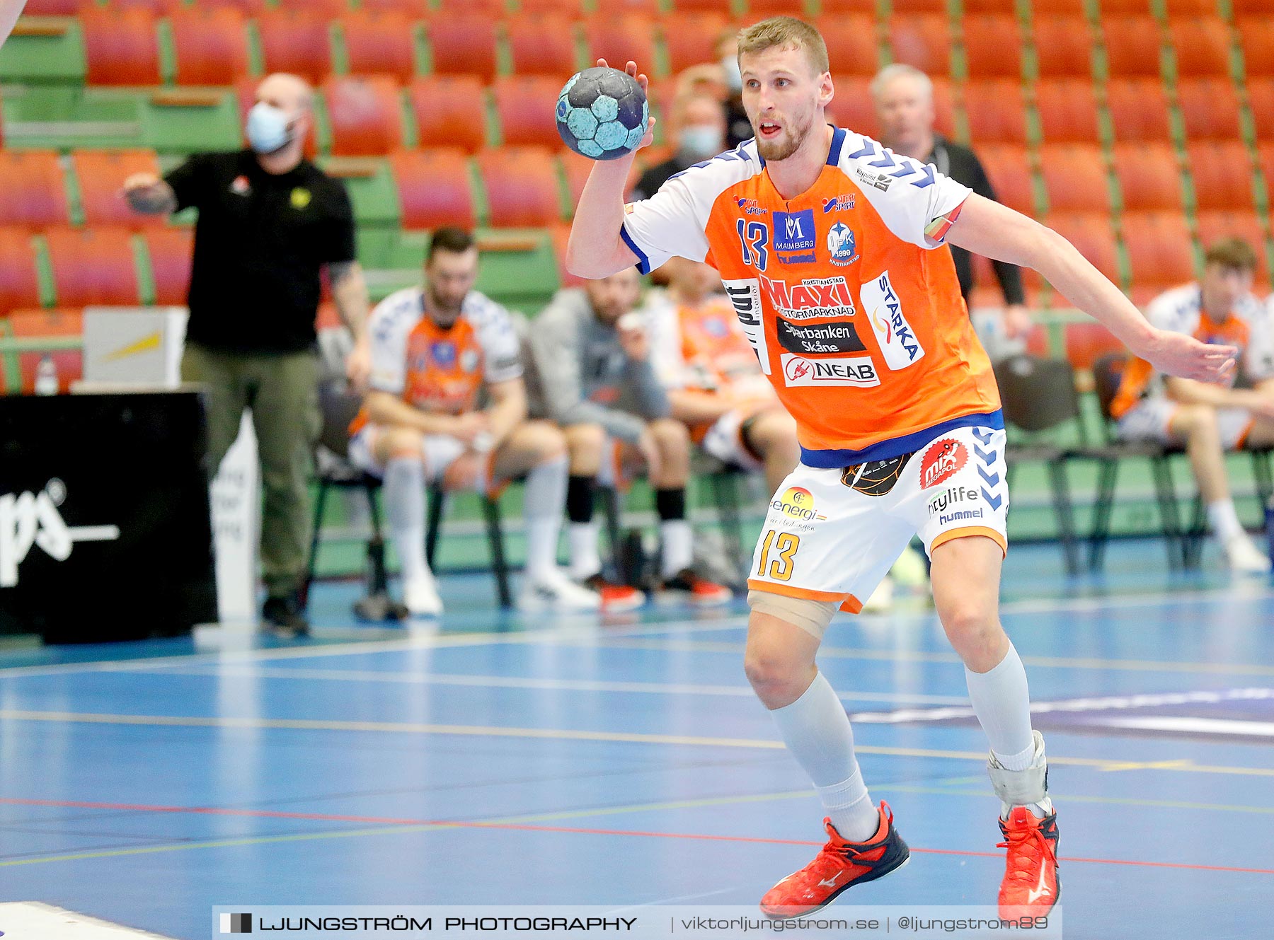 IFK Skövde HK-IFK Kristianstad 1/2-final 1 25-22,herr,Arena Skövde,Skövde,Sverige,Handboll,,2021,257994