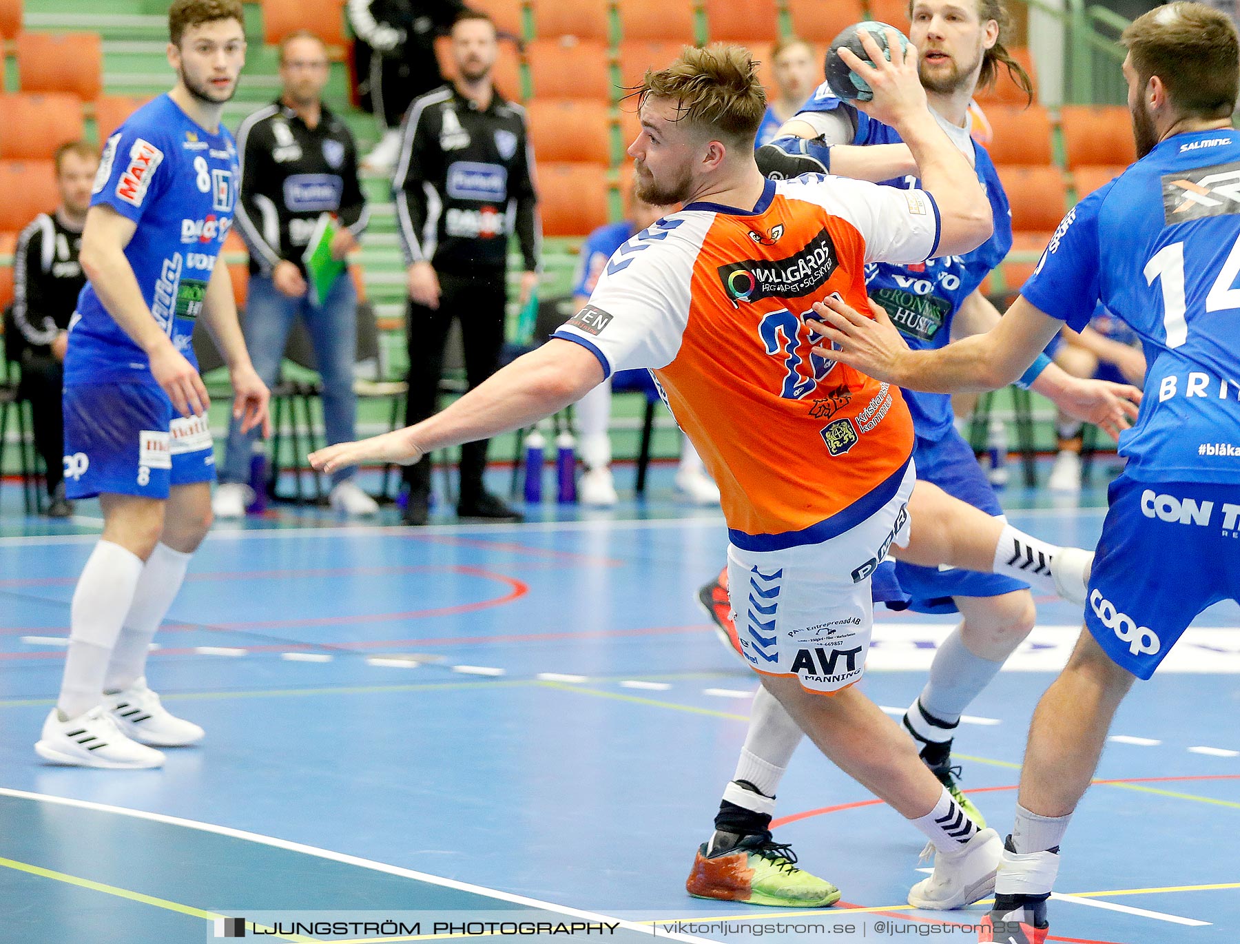 IFK Skövde HK-IFK Kristianstad 1/2-final 1 25-22,herr,Arena Skövde,Skövde,Sverige,Handboll,,2021,257995