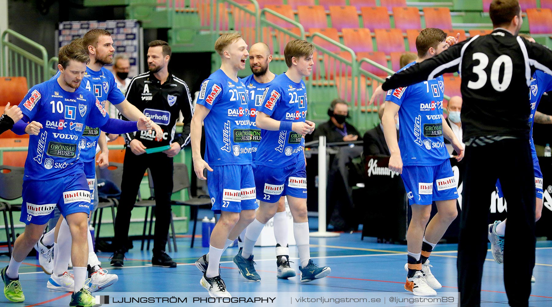 IFK Skövde HK-IFK Kristianstad 1/2-final 1 25-22,herr,Arena Skövde,Skövde,Sverige,Handboll,,2021,258002