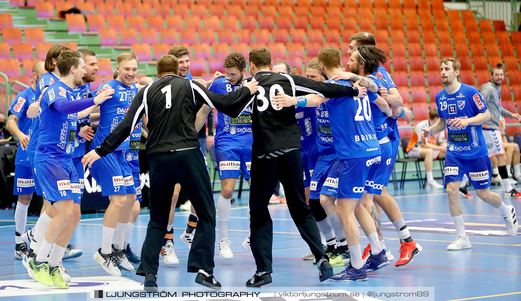 IFK Skövde HK-IFK Kristianstad 1/2-final 1 25-22,herr,Arena Skövde,Skövde,Sverige,Handboll,,2021,258006