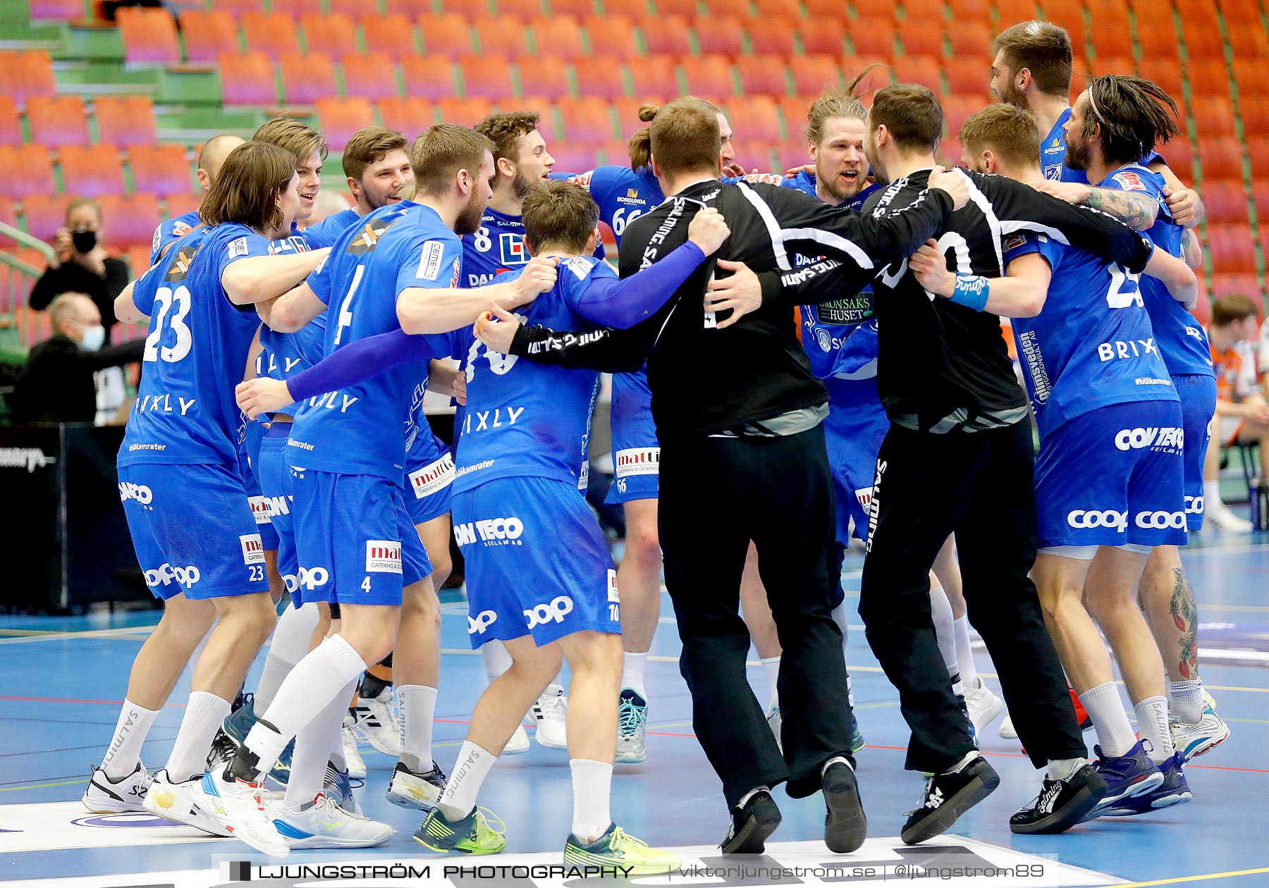 IFK Skövde HK-IFK Kristianstad 1/2-final 1 25-22,herr,Arena Skövde,Skövde,Sverige,Handboll,,2021,258007