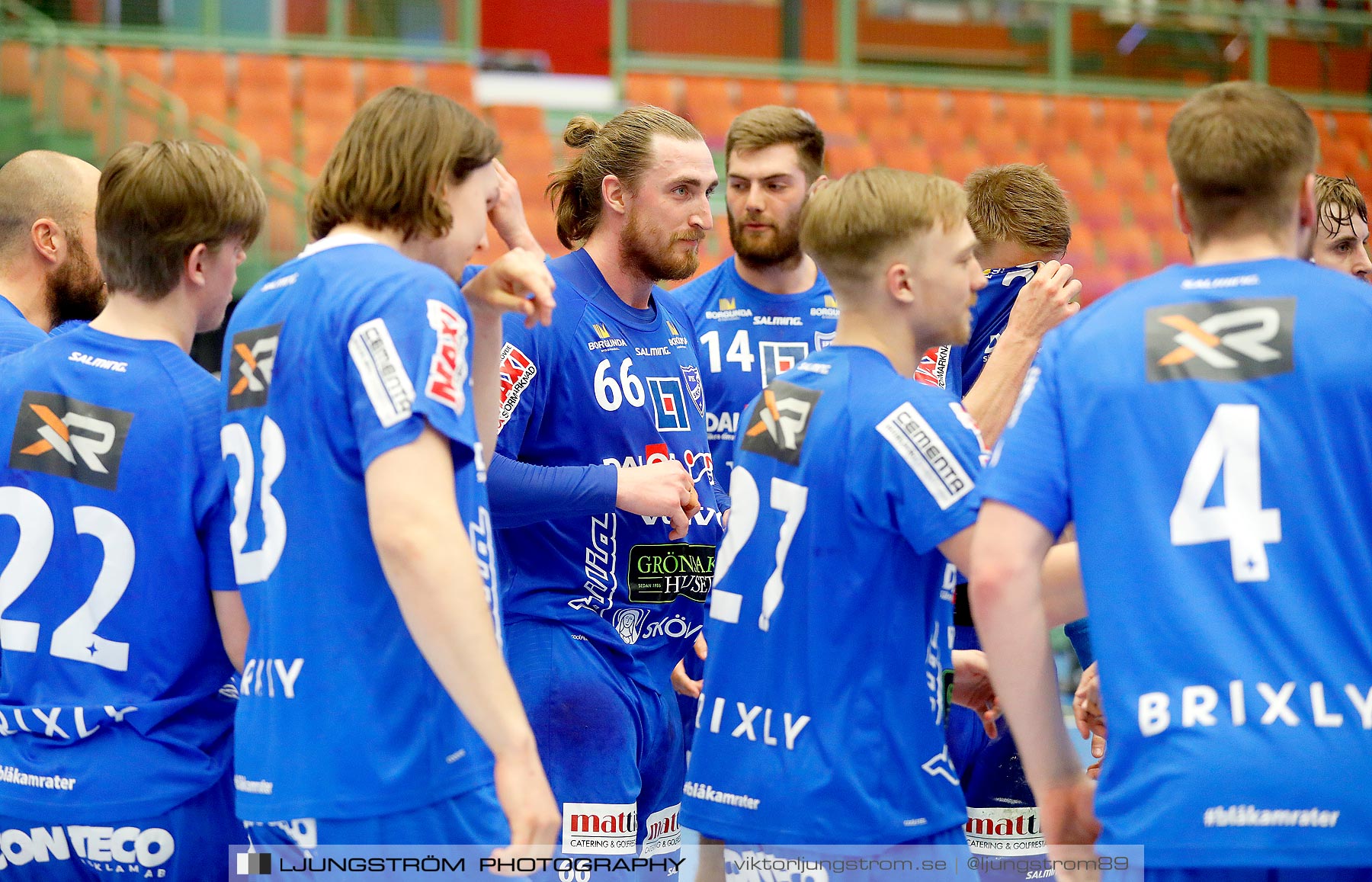 IFK Skövde HK-IFK Kristianstad 1/2-final 1 25-22,herr,Arena Skövde,Skövde,Sverige,Handboll,,2021,258018