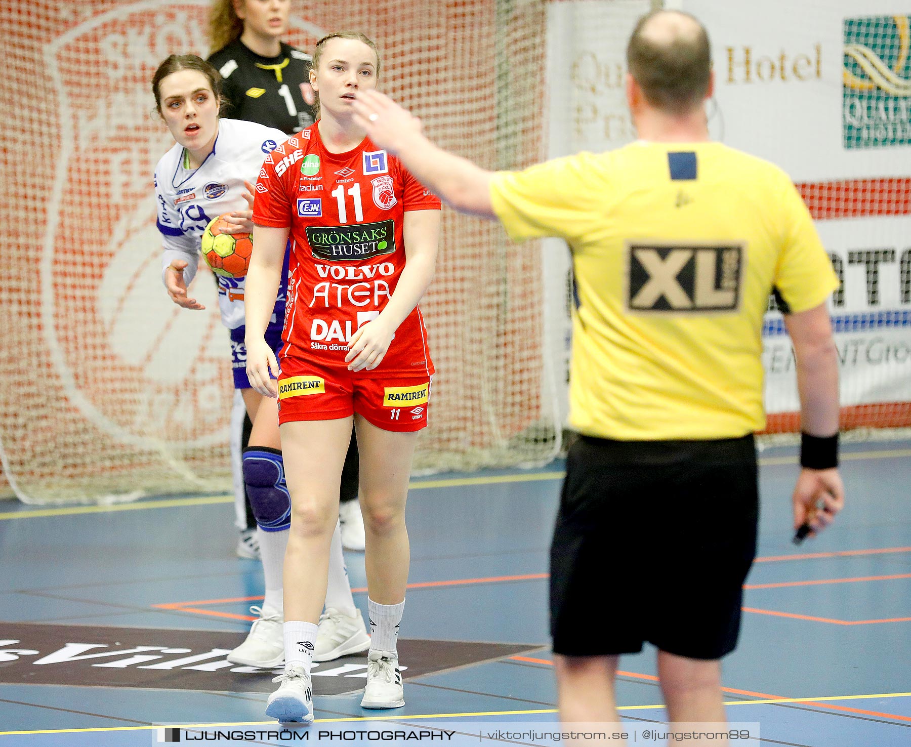 Skövde HF-HK Aranäs Kval till SHE match 3 30-24,dam,Skövde Idrottshall,Skövde,Sverige,Handboll,,2021,258097