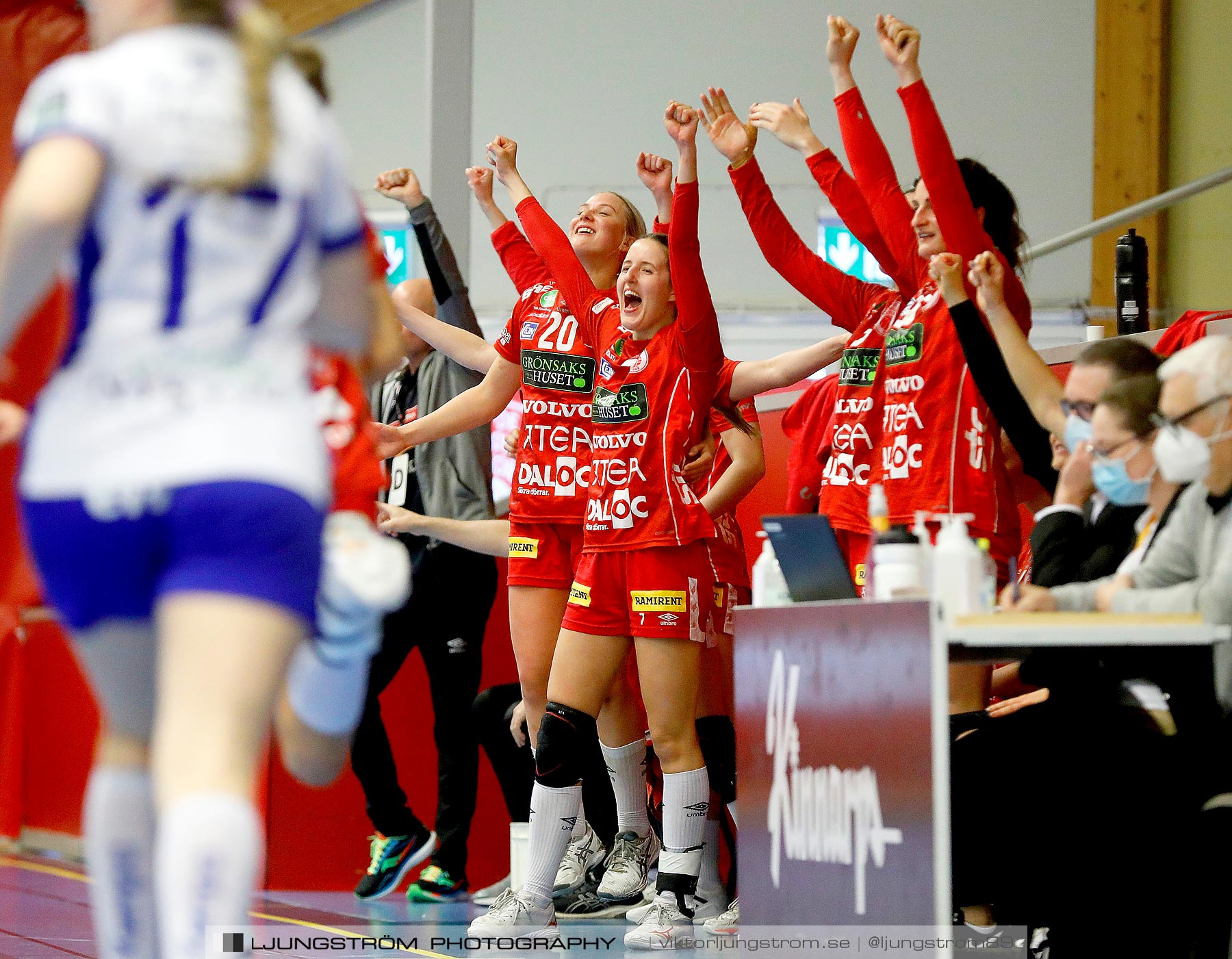 Skövde HF-HK Aranäs Kval till SHE match 3 30-24,dam,Skövde Idrottshall,Skövde,Sverige,Handboll,,2021,258153