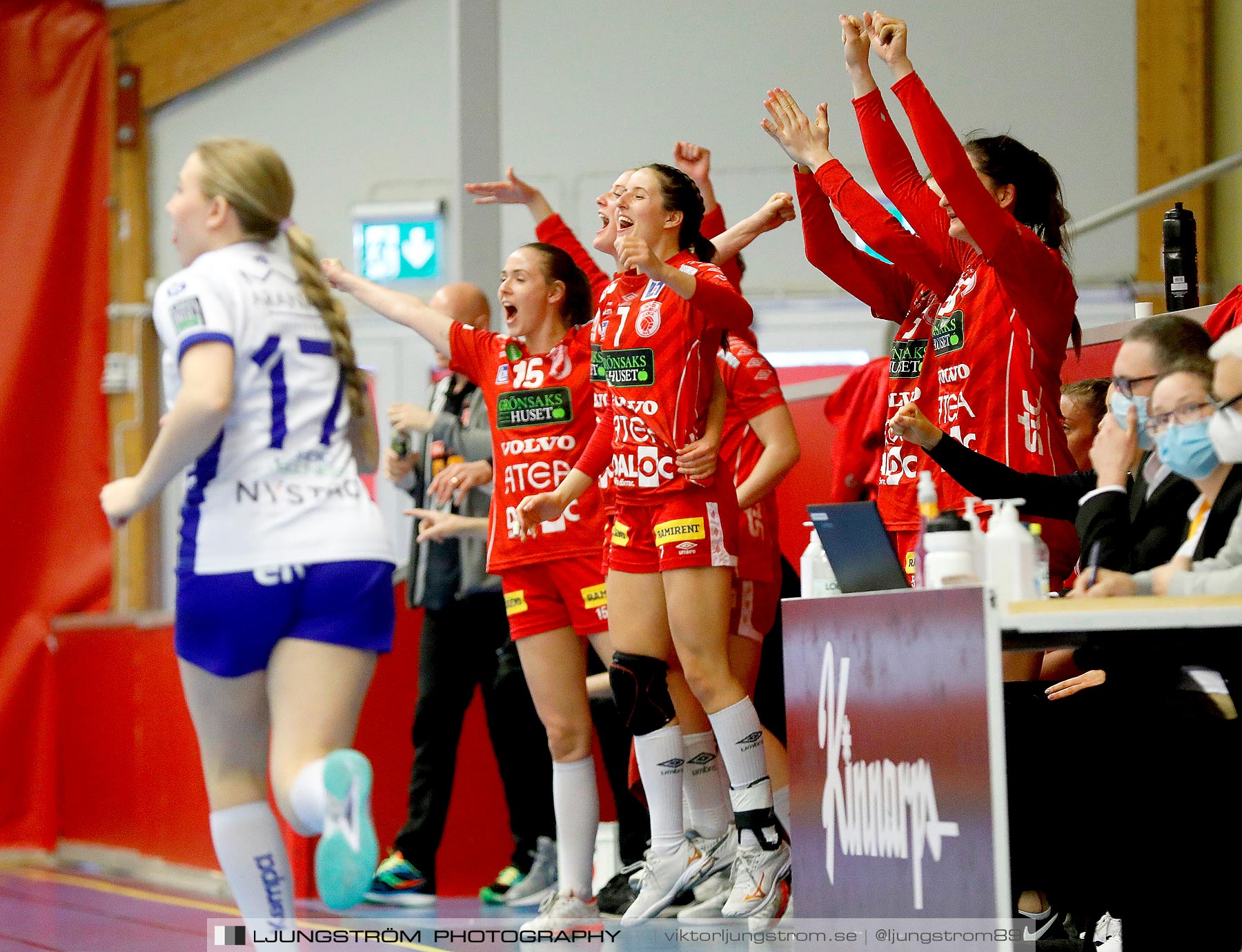 Skövde HF-HK Aranäs Kval till SHE match 3 30-24,dam,Skövde Idrottshall,Skövde,Sverige,Handboll,,2021,258154