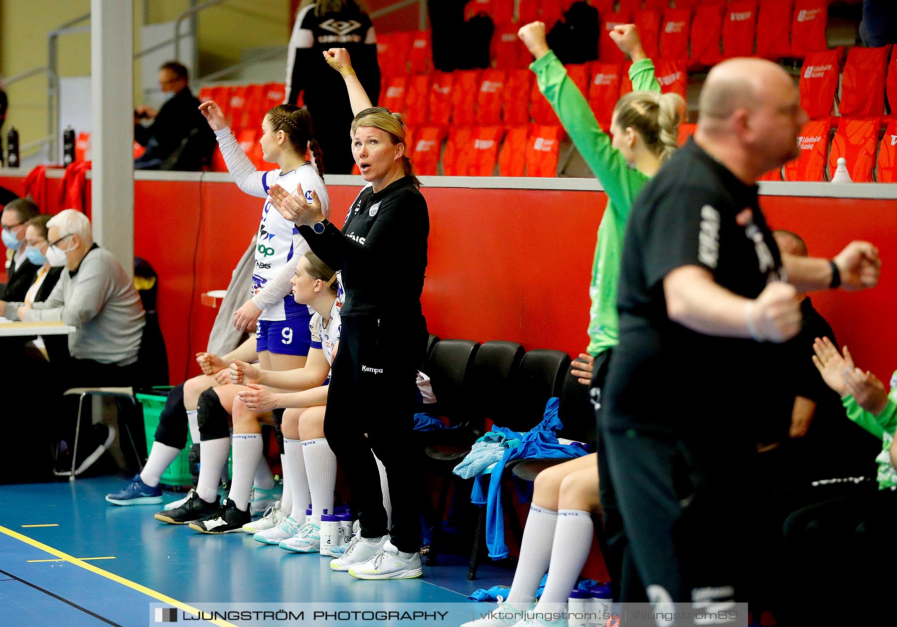 Skövde HF-HK Aranäs Kval till SHE match 3 30-24,dam,Skövde Idrottshall,Skövde,Sverige,Handboll,,2021,258157