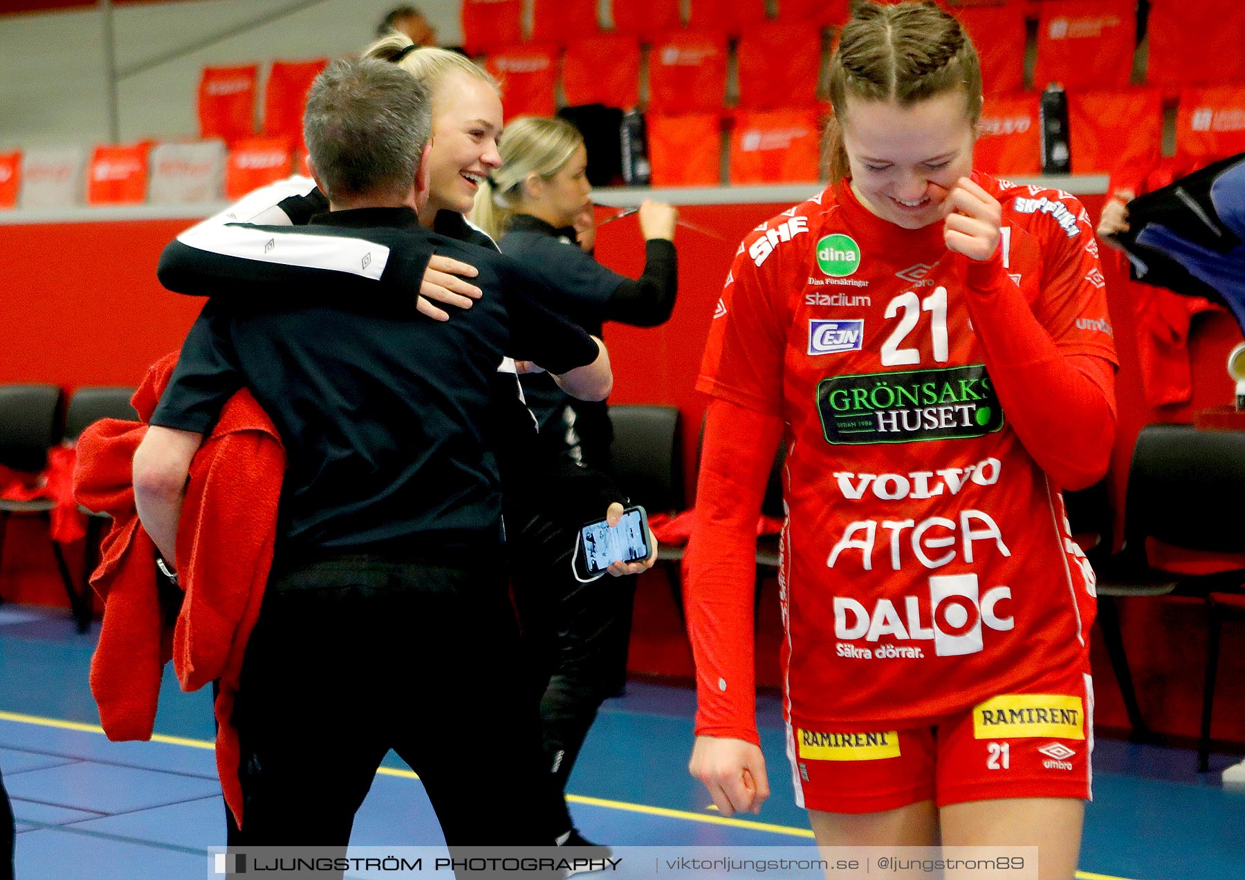 Skövde HF-HK Aranäs Kval till SHE match 3 30-24,dam,Skövde Idrottshall,Skövde,Sverige,Handboll,,2021,258232