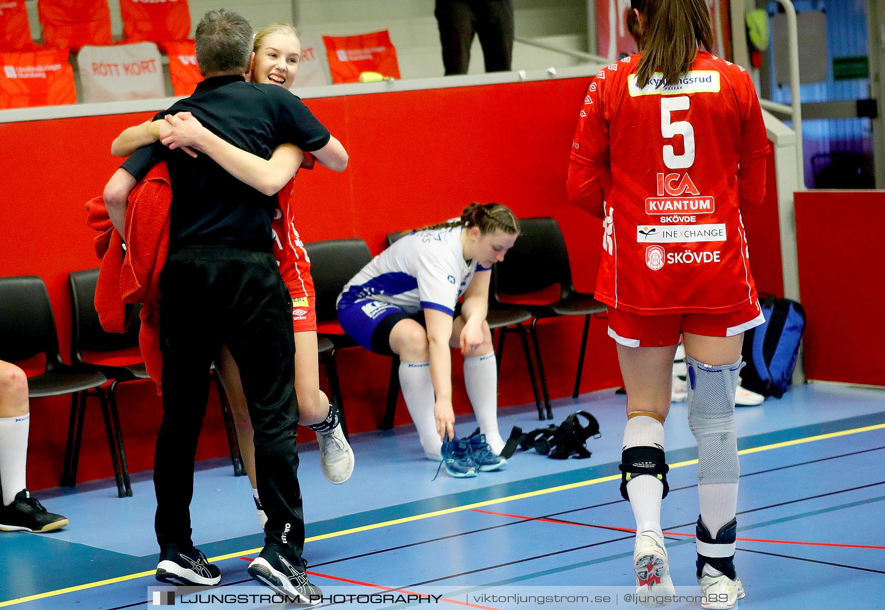 Skövde HF-HK Aranäs Kval till SHE match 3 30-24,dam,Skövde Idrottshall,Skövde,Sverige,Handboll,,2021,258234