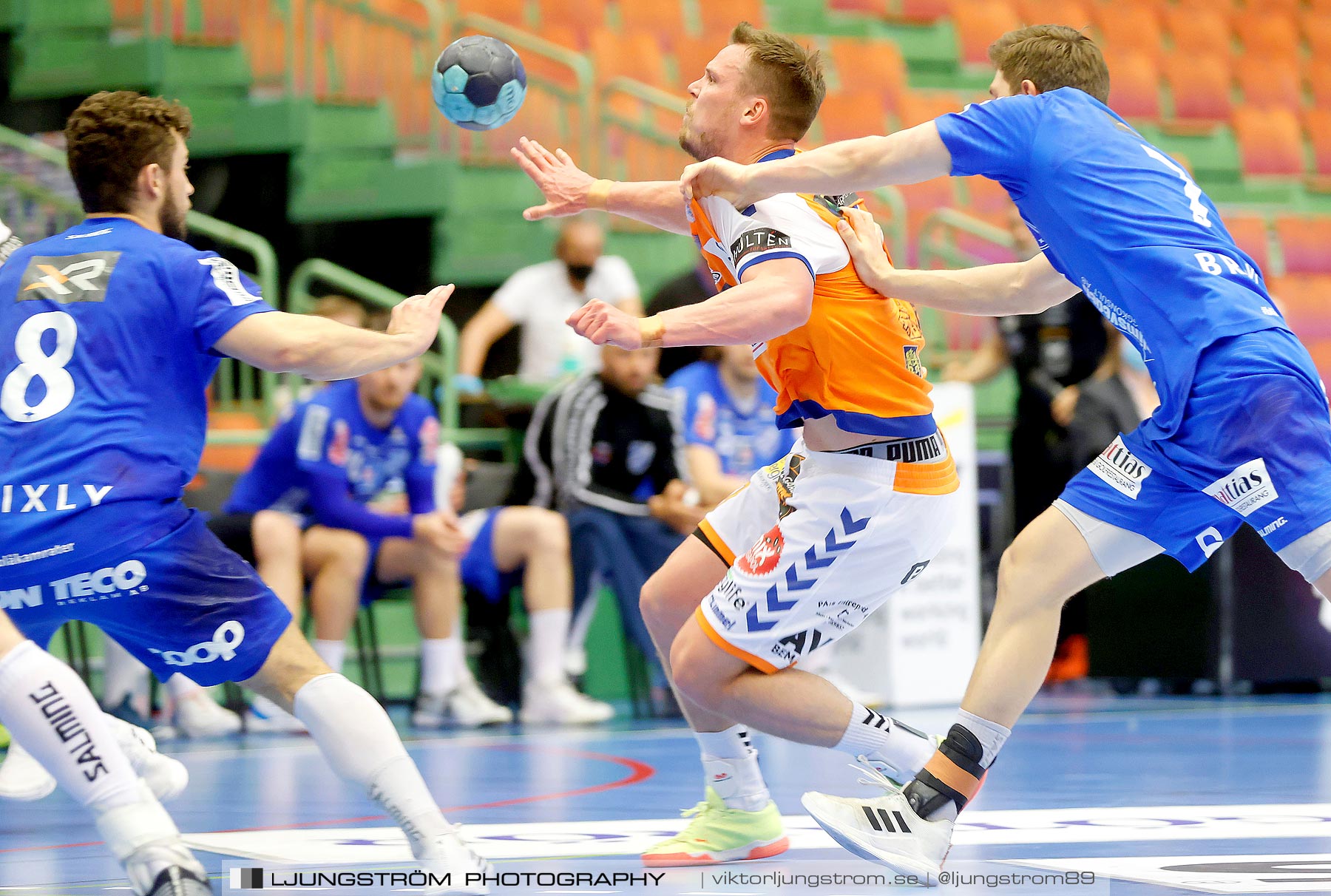 IFK Skövde HK-IFK Kristianstad 1/2-final 3 23-22,herr,Arena Skövde,Skövde,Sverige,Handboll,,2021,258239