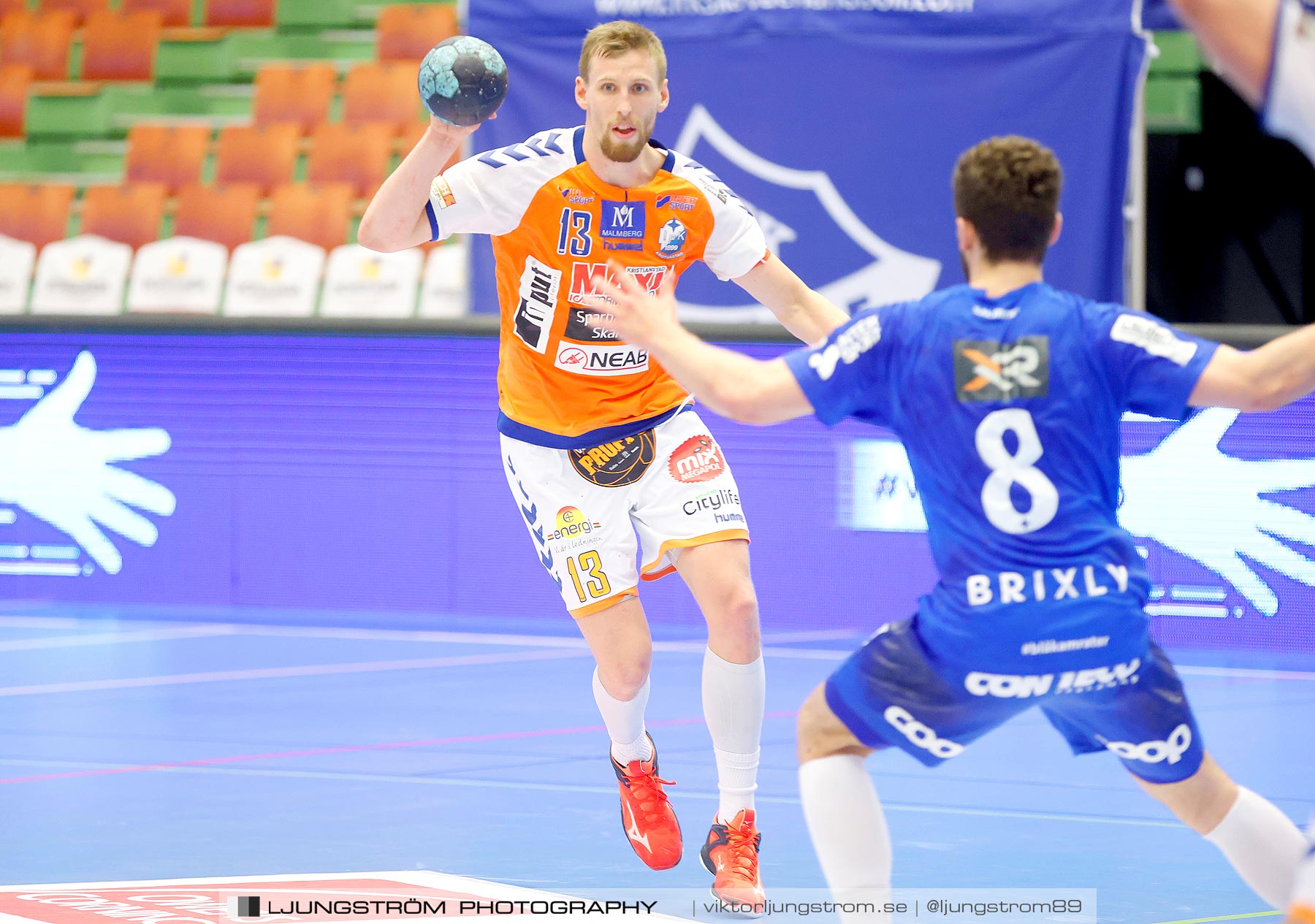 IFK Skövde HK-IFK Kristianstad 1/2-final 3 23-22,herr,Arena Skövde,Skövde,Sverige,Handboll,,2021,258273