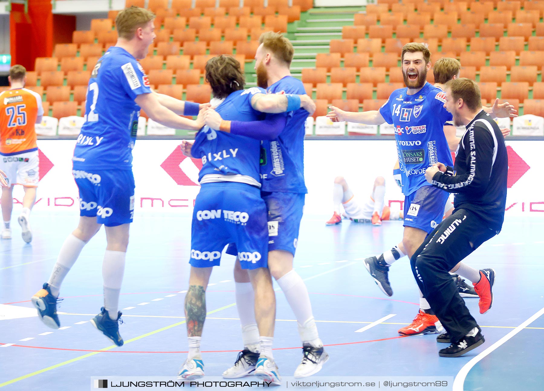 IFK Skövde HK-IFK Kristianstad 1/2-final 3 23-22,herr,Arena Skövde,Skövde,Sverige,Handboll,,2021,258288